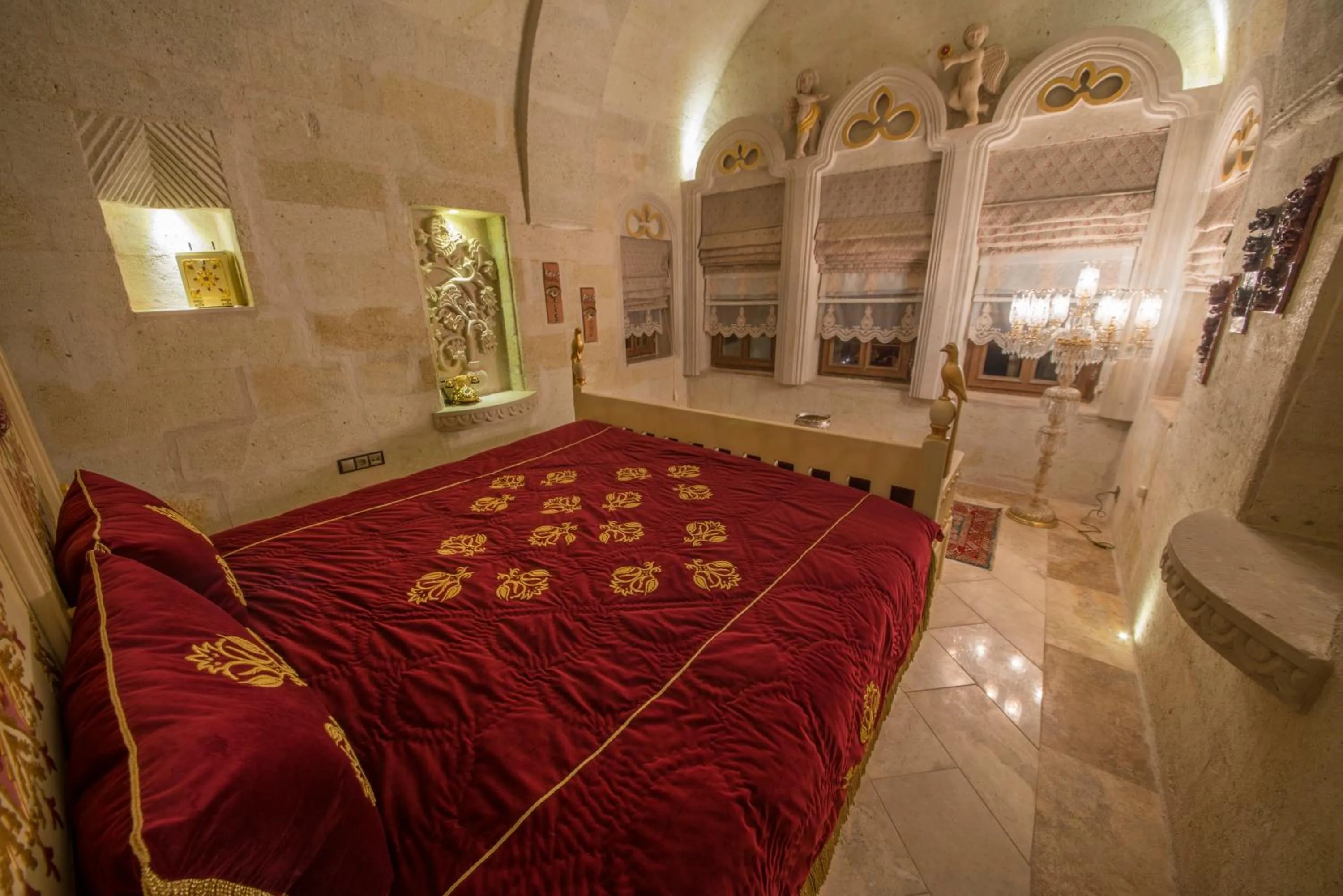 Bedroom in Elika Cave Suites & Spa