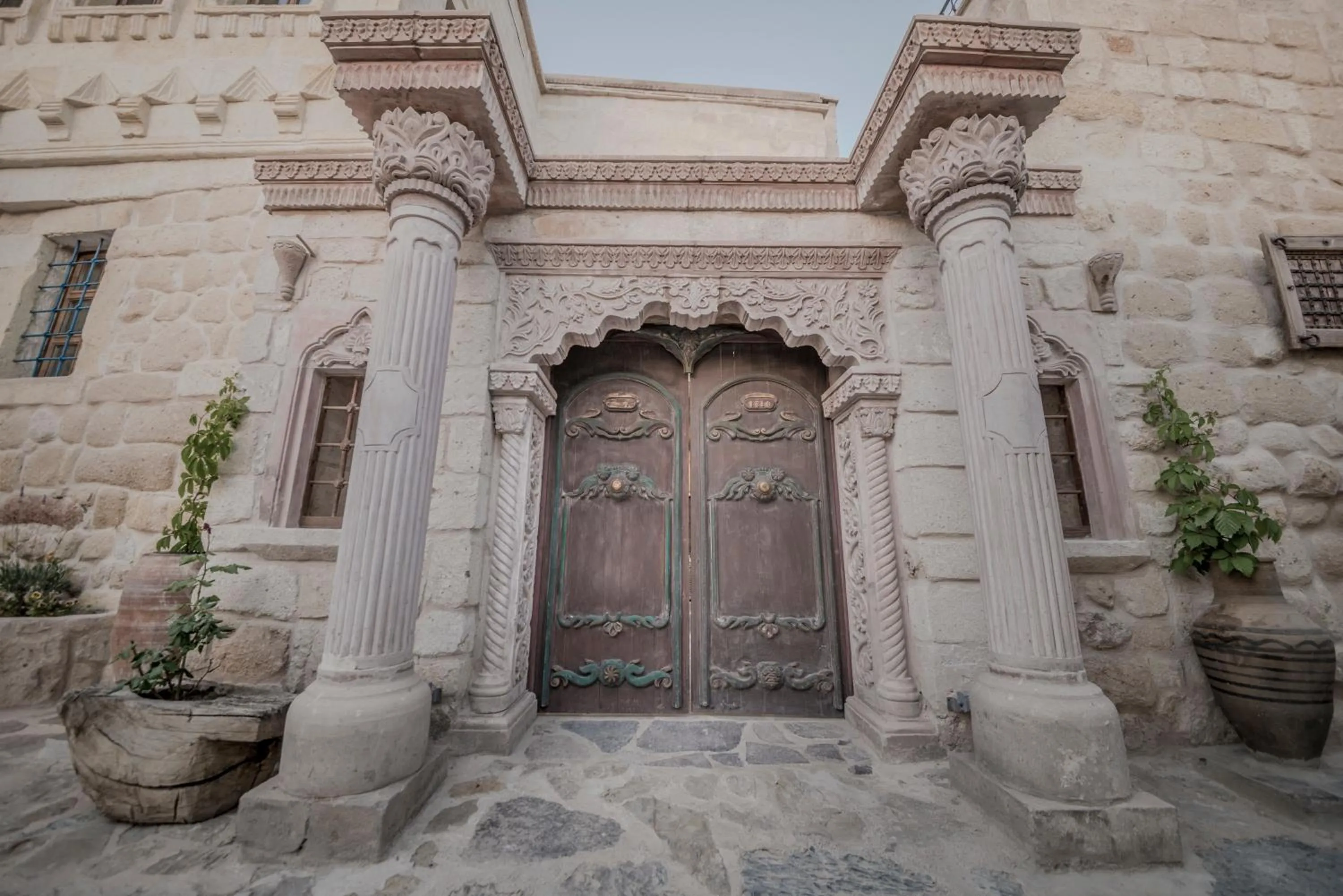 Facade/entrance in Elika Cave Suites & Spa