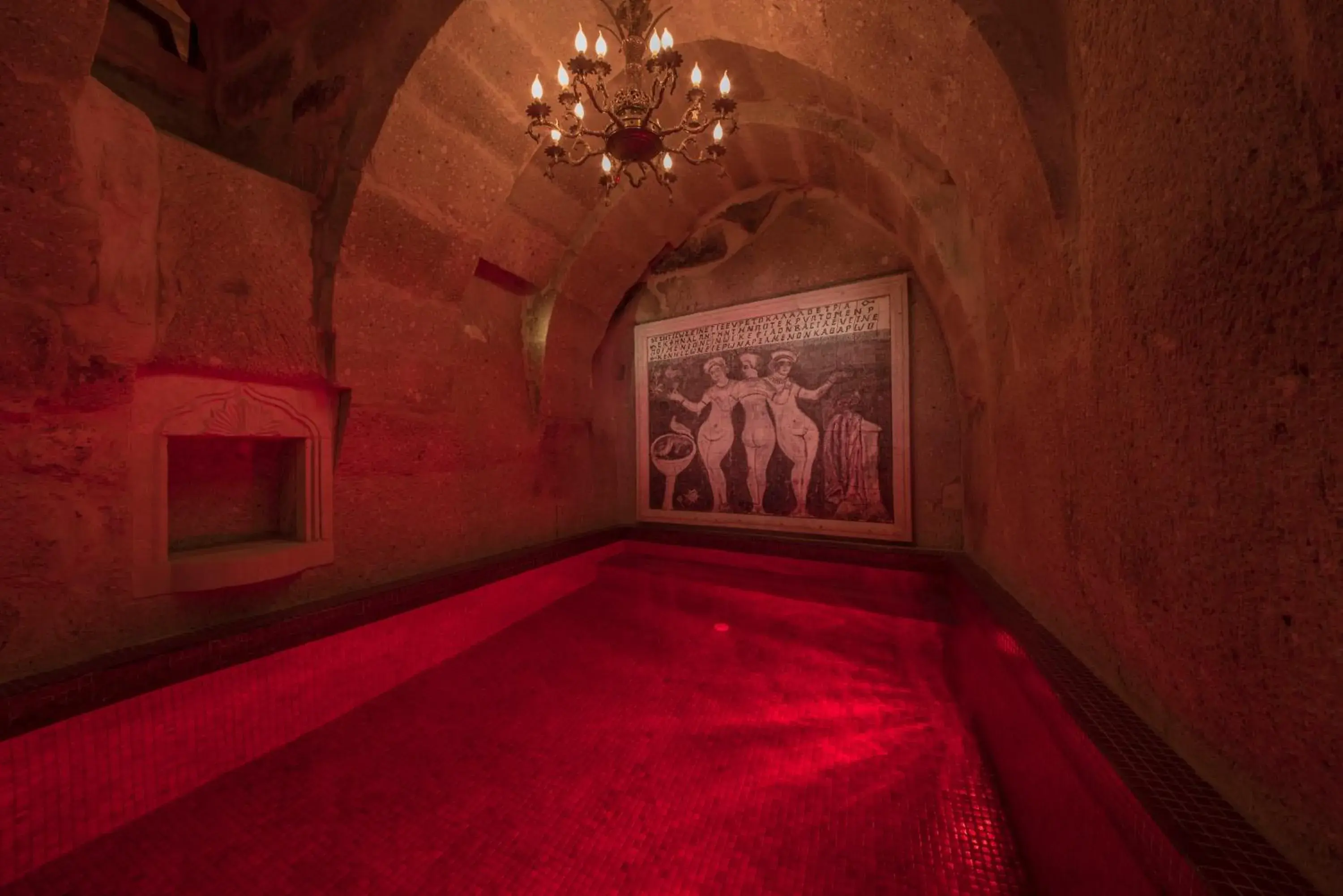 Swimming pool in Elika Cave Suites & Spa Swimming pool in Elika Cave Suites & Spa