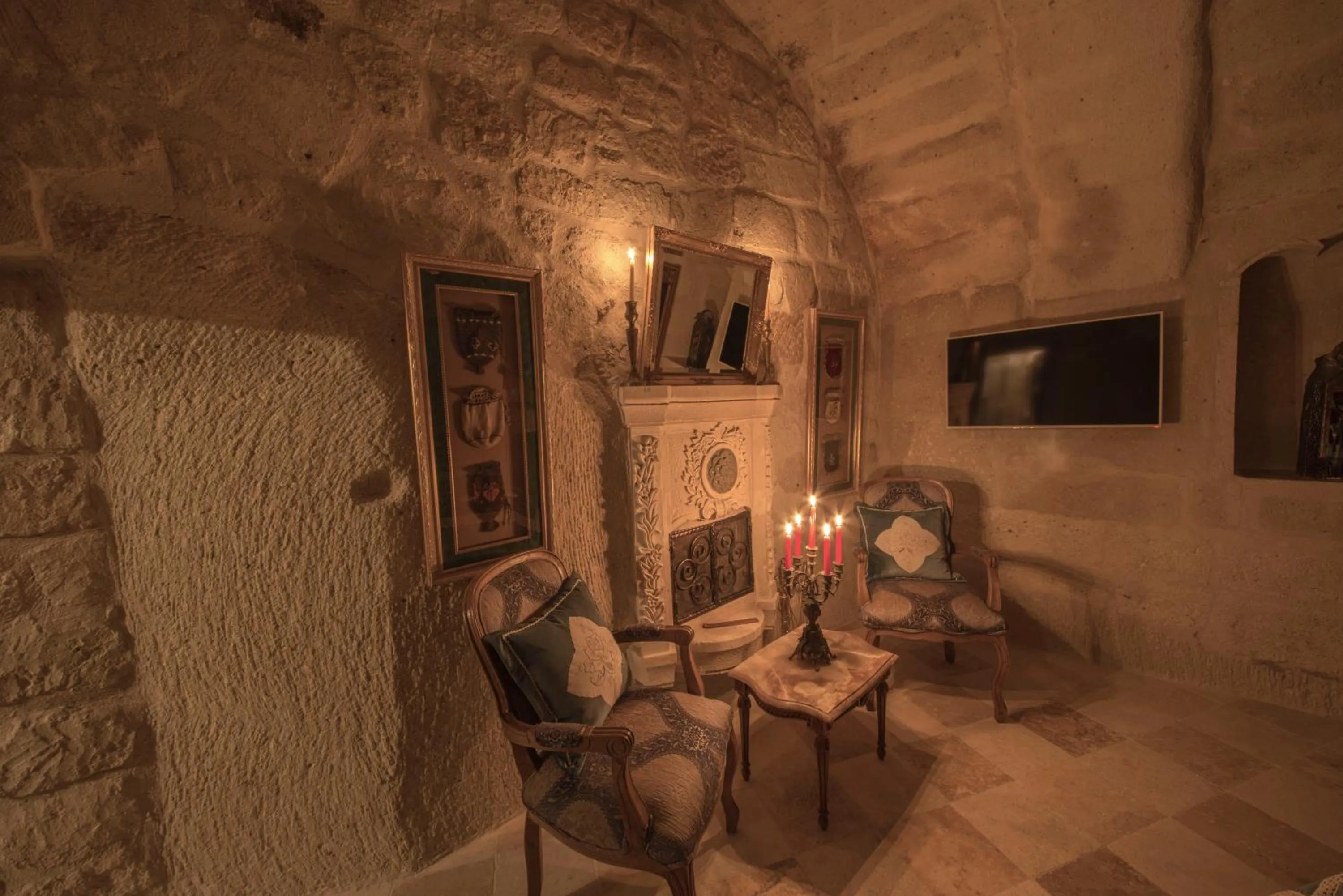 Decorative detail in Elika Cave Suites & Spa