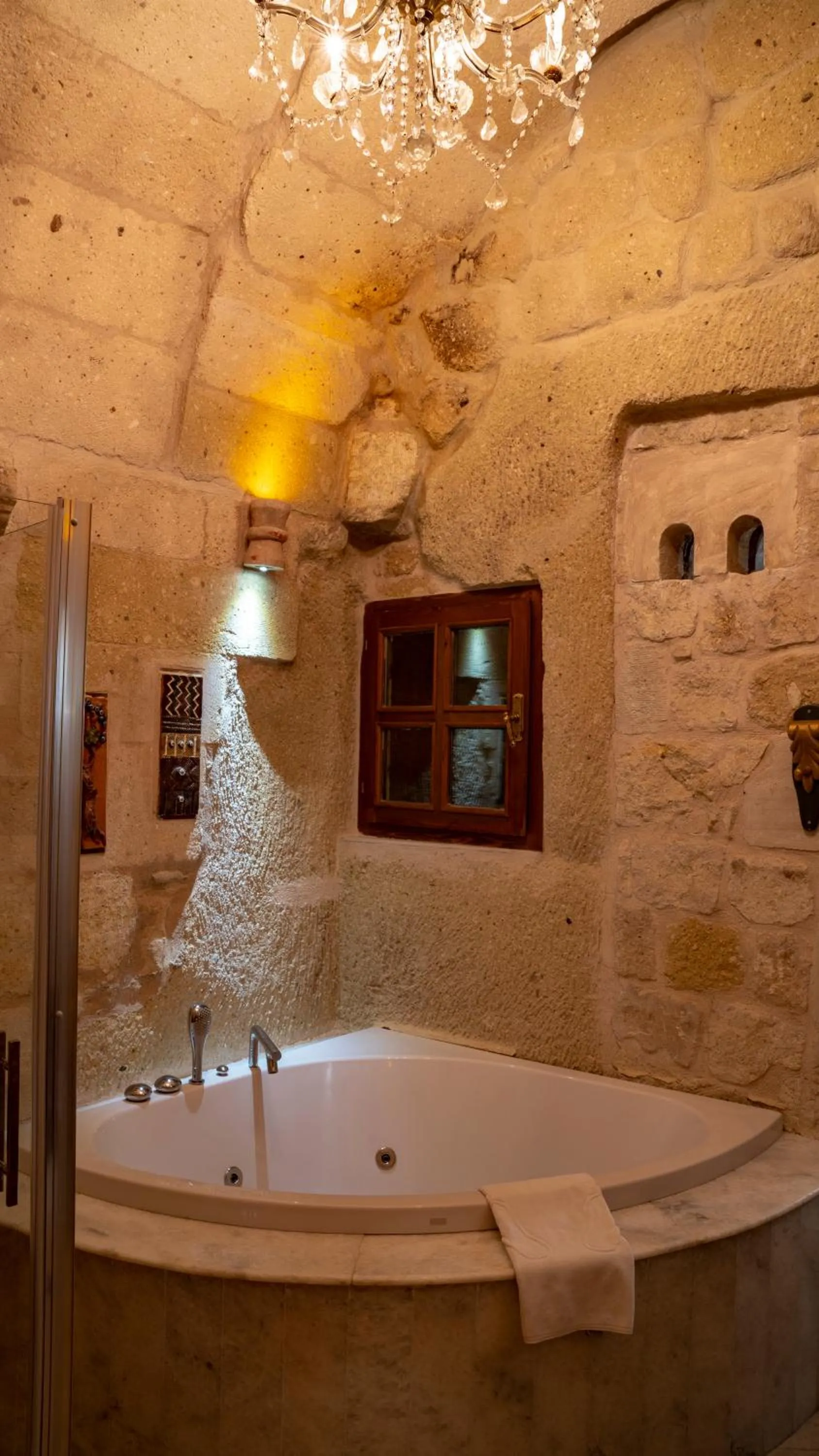 Bath in Elika Cave Suites & Spa