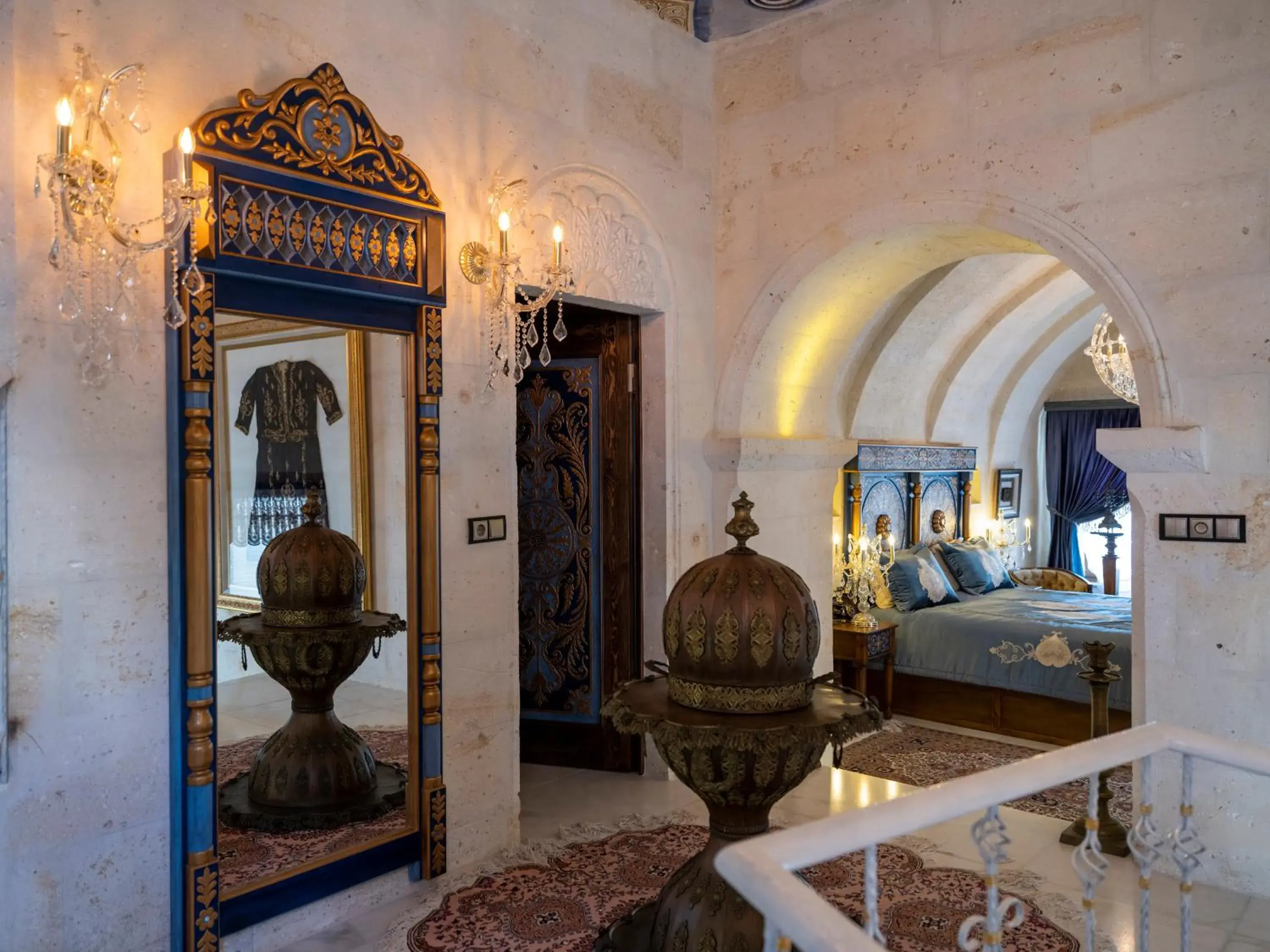 Bedroom in Elika Cave Suites & Spa Bedroom in Elika Cave Suites & Spa