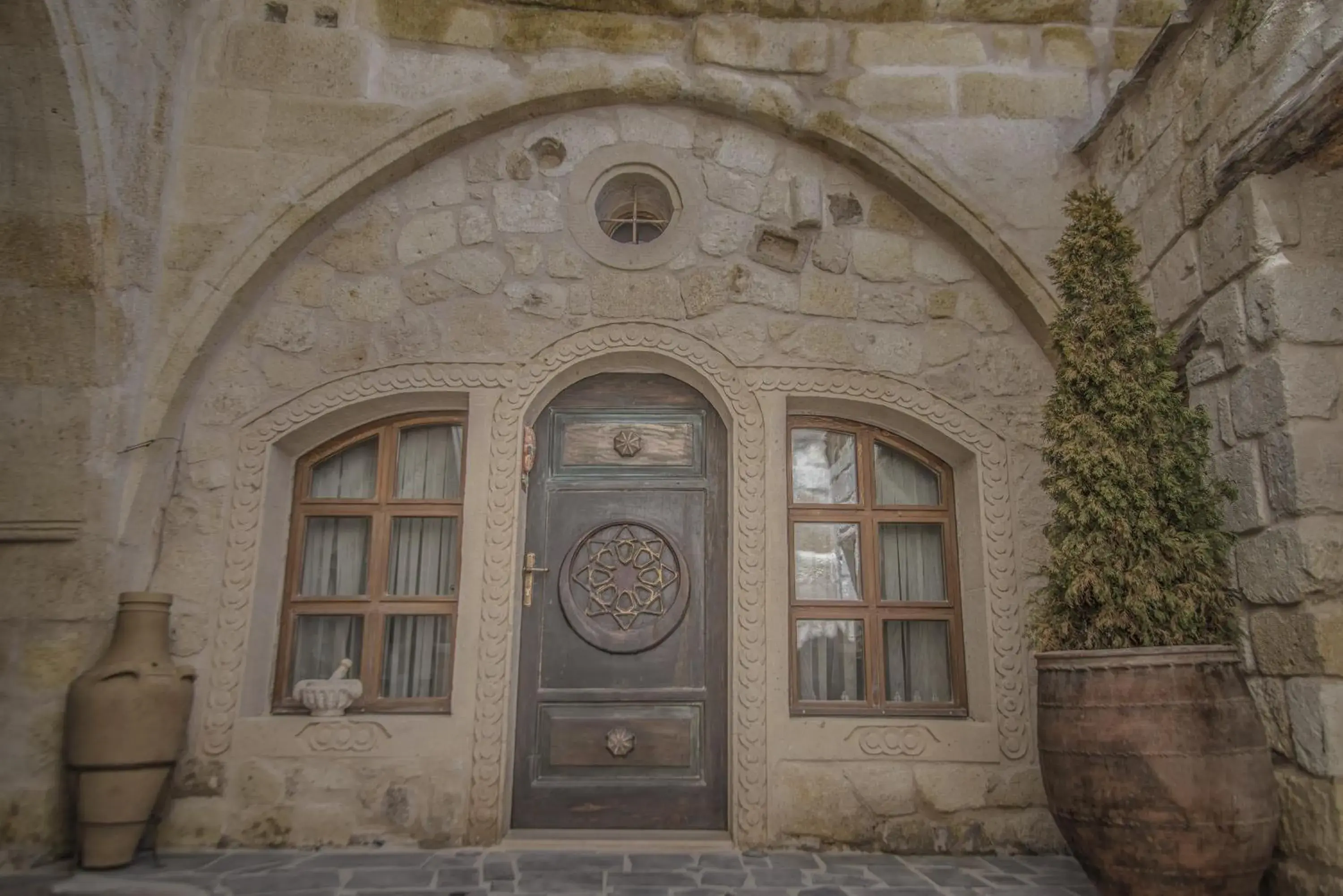 Facade/entrance in Elika Cave Suites & Spa Facade/entrance in Elika Cave Suites & Spa