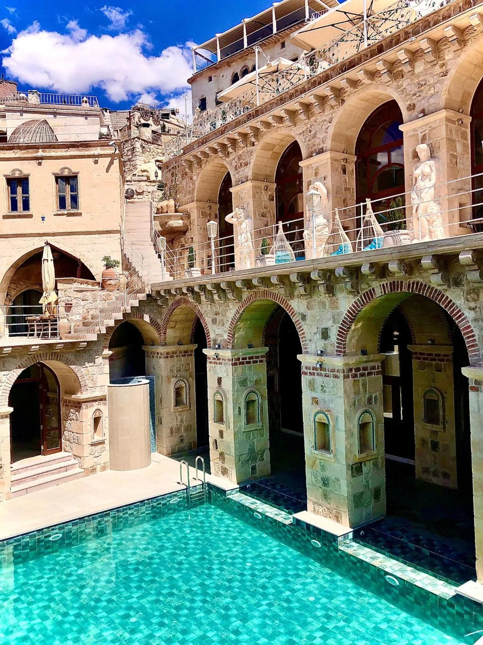 Property building in Elika Cave Suites & Spa