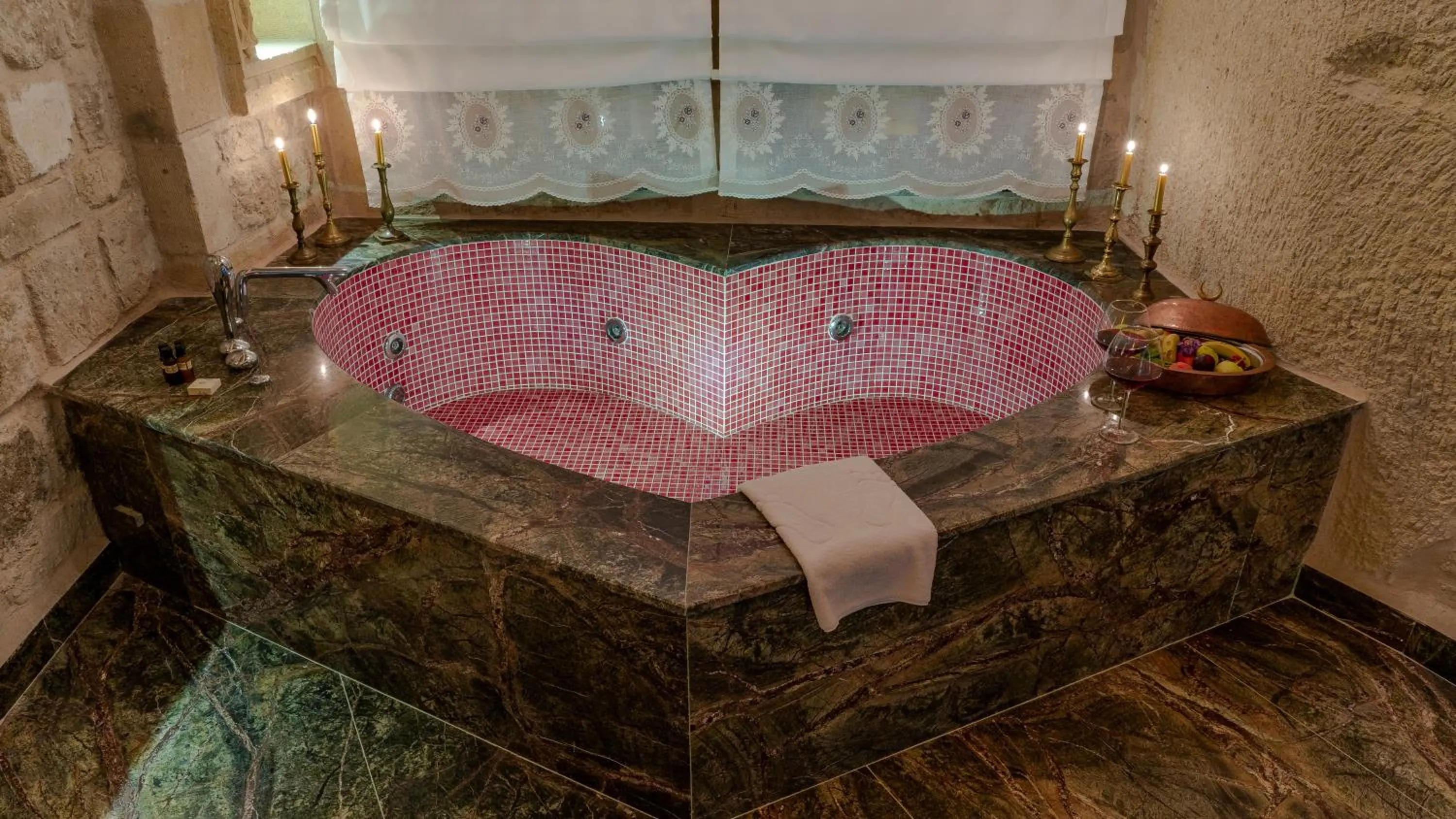 Decorative detail in Elika Cave Suites & Spa