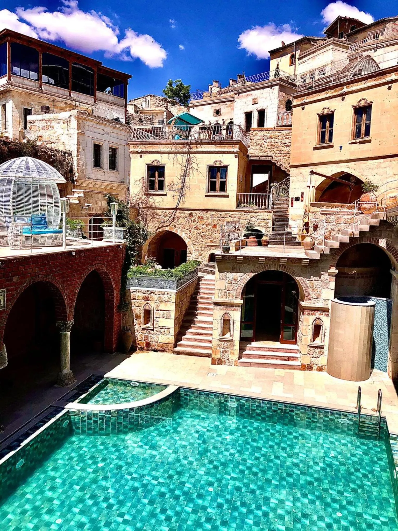 Property building in Elika Cave Suites & Spa