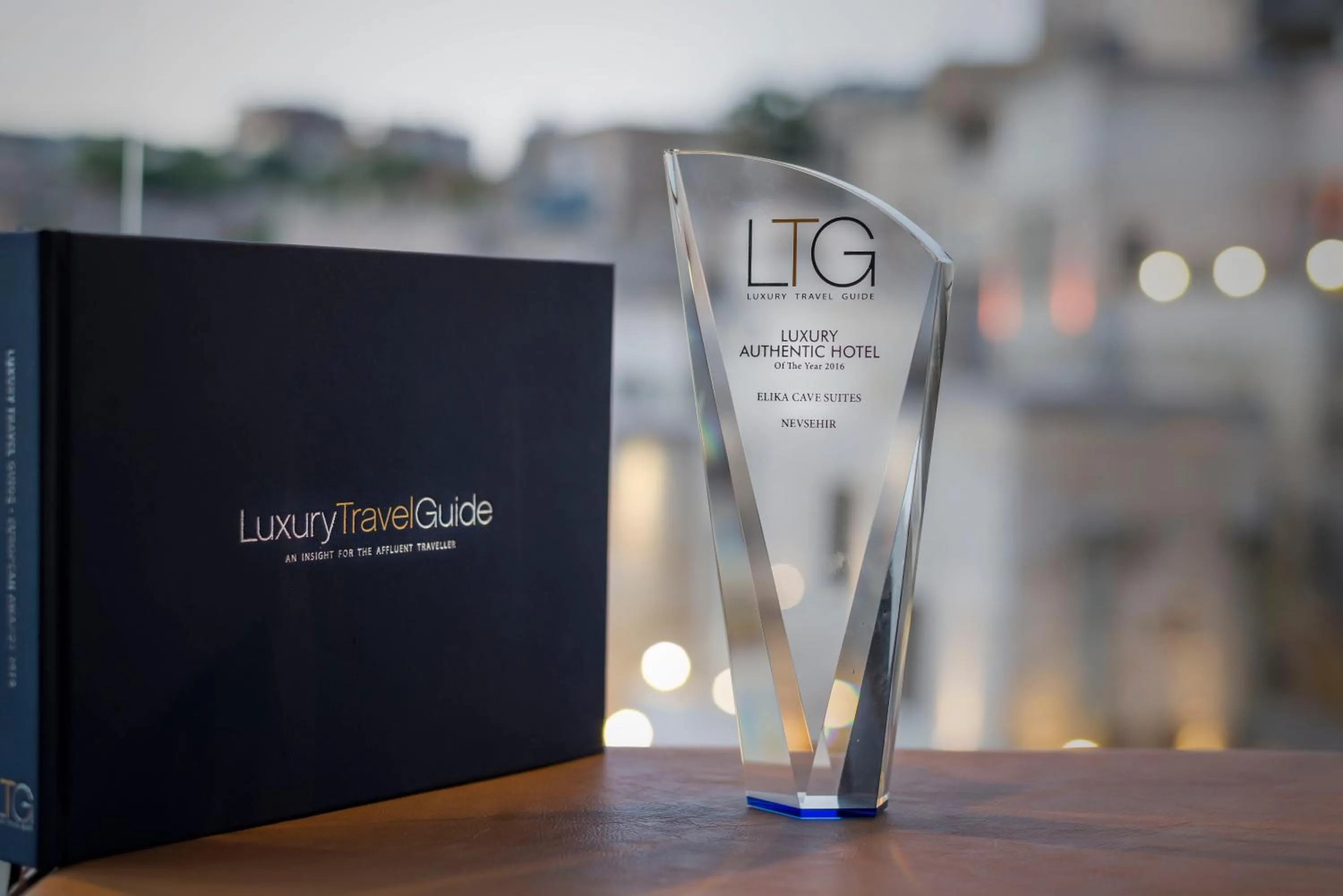 Property logo or sign in Elika Cave Suites & Spa