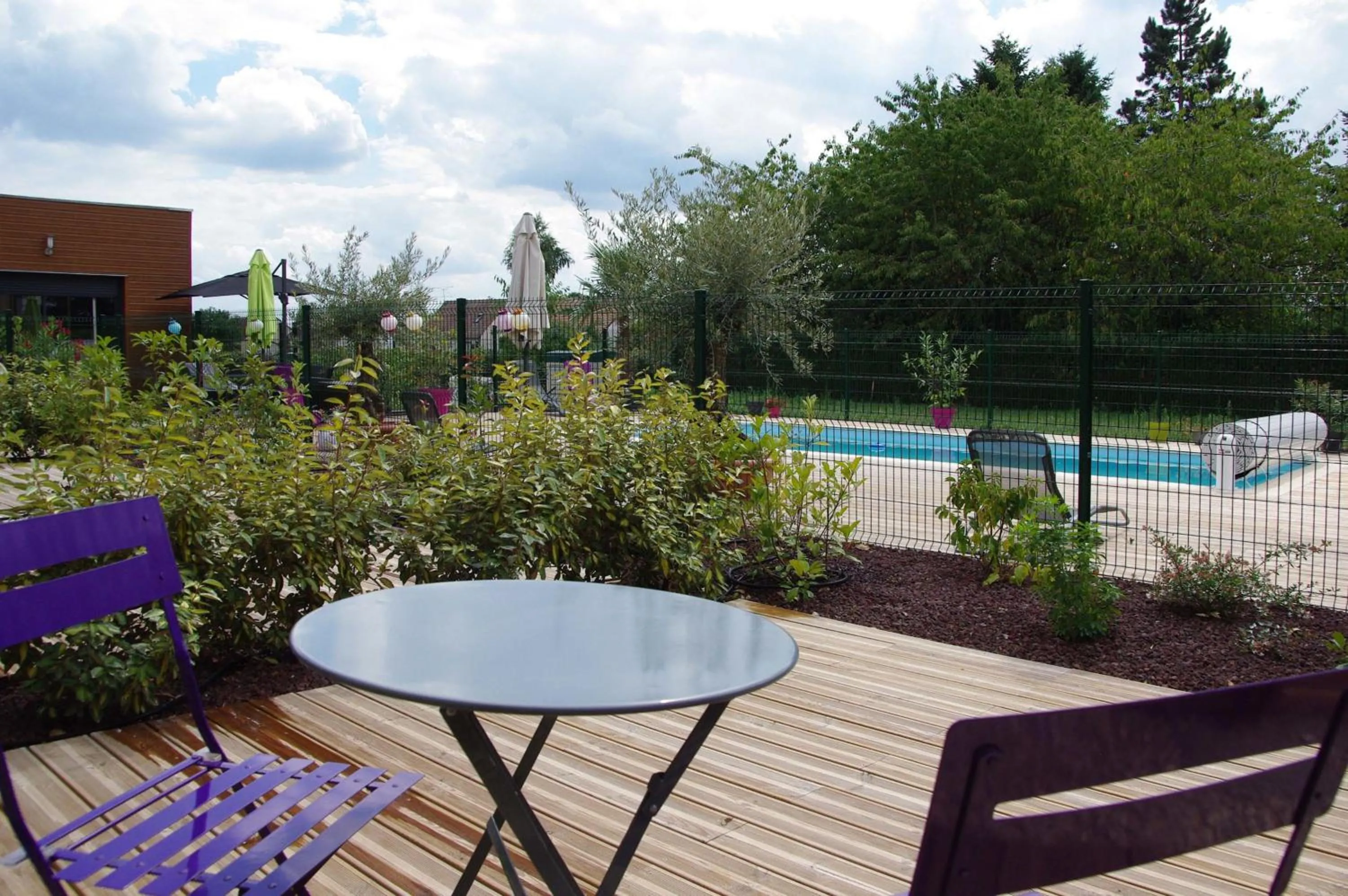 Patio in Les Abris Du Château