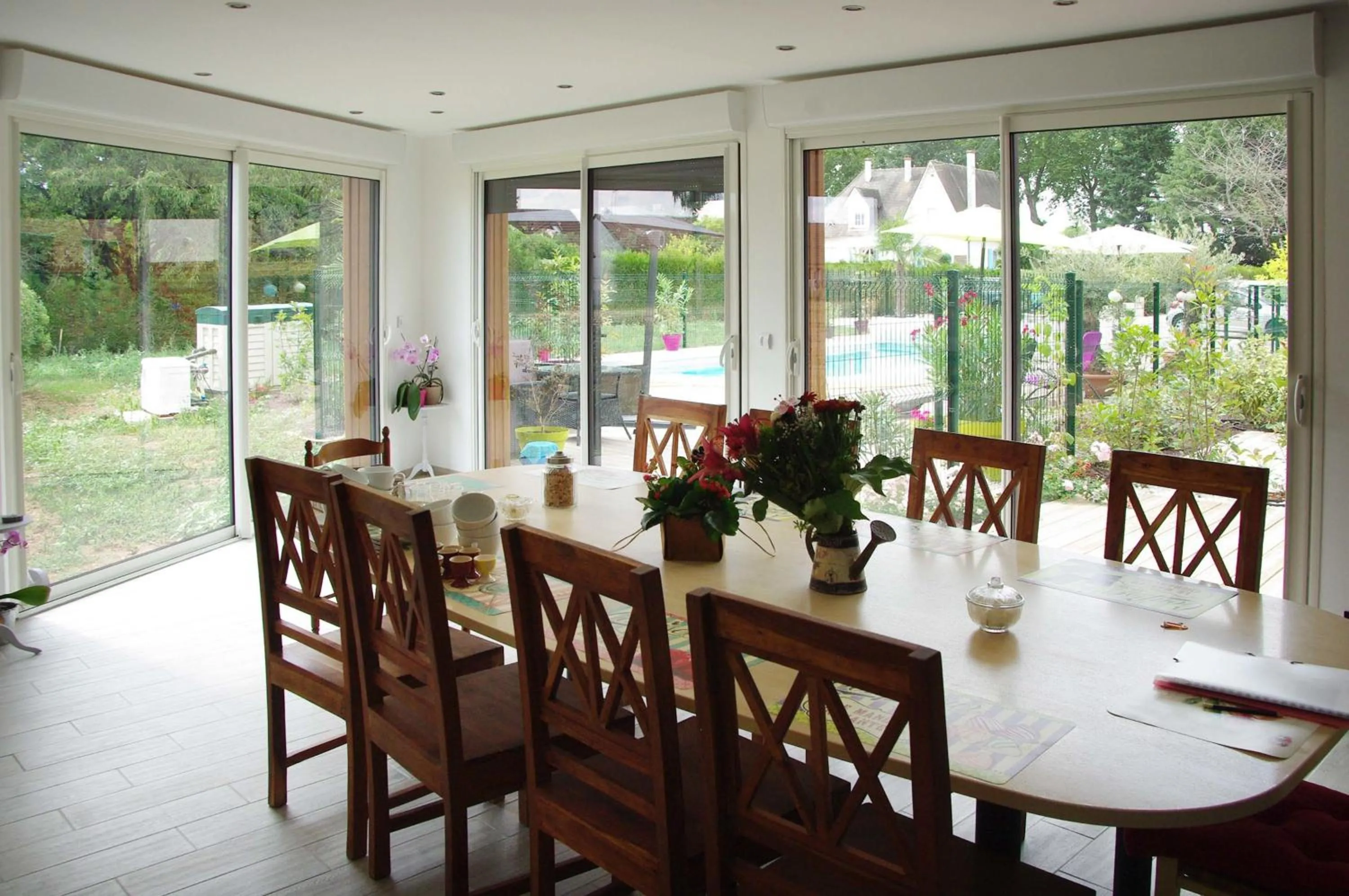 Dining area in Les Abris Du Château