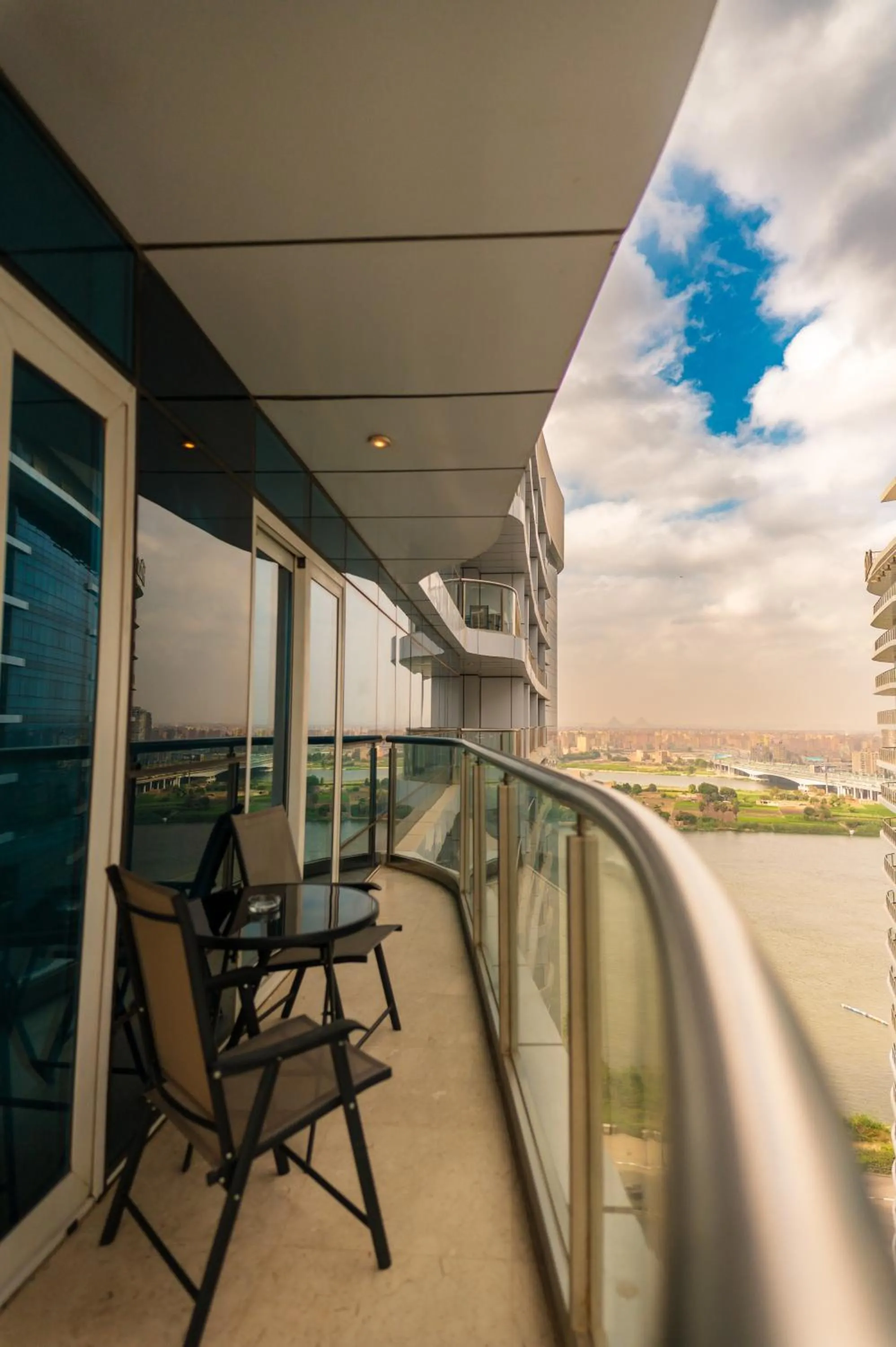 Superior Suite Nile View in Nile Suites Plaza Apartments