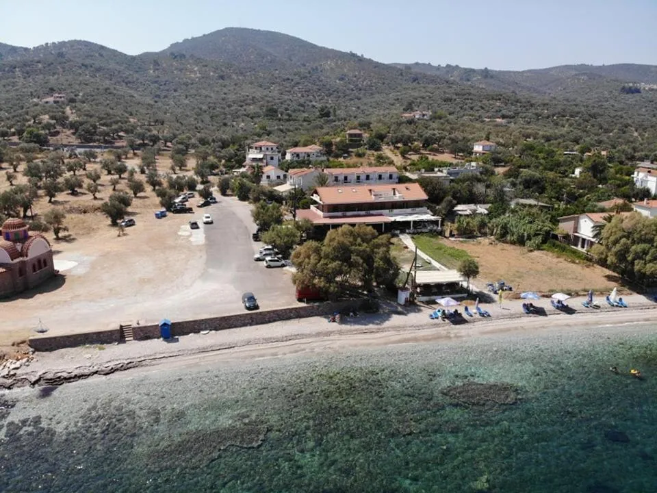 Property building in Aigeiros Apartments & restaurant