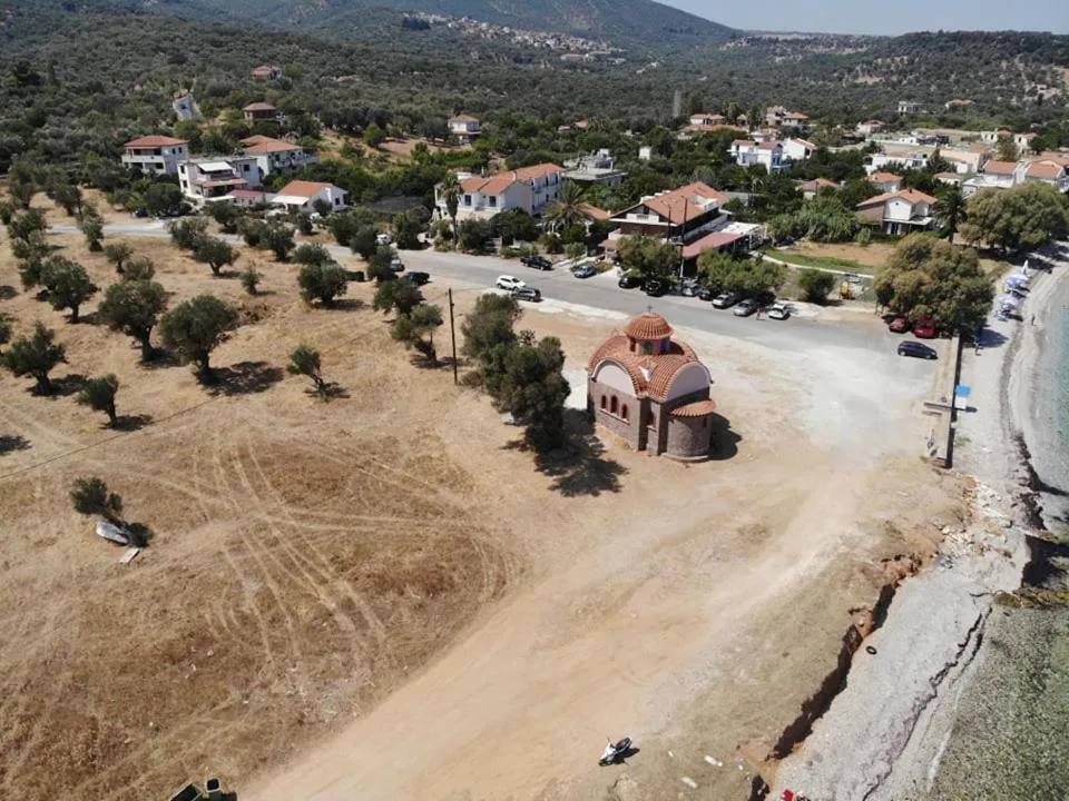 Property building in Aigeiros Apartments & restaurant