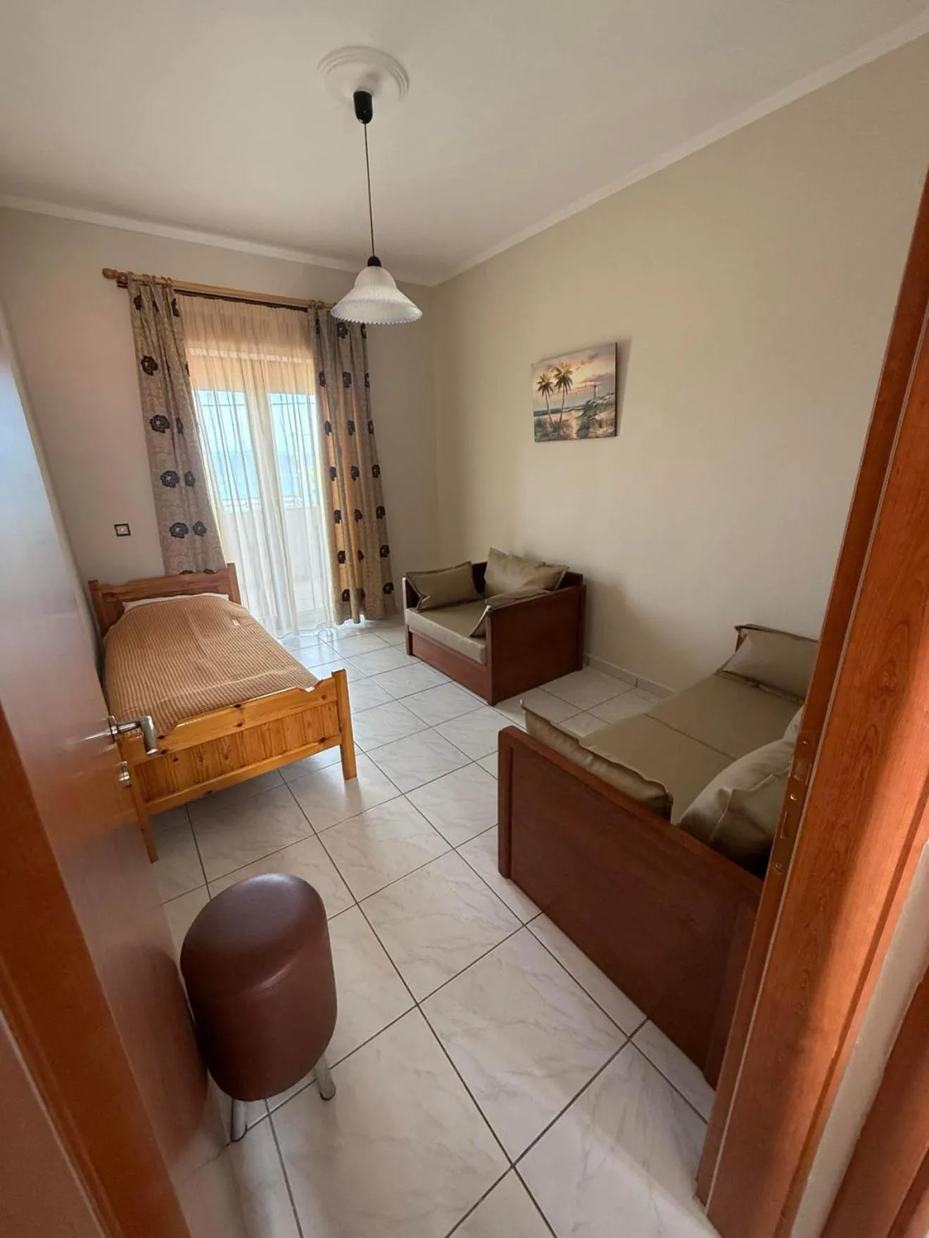 Bedroom, Bed in Aigeiros Apartments & restaurant