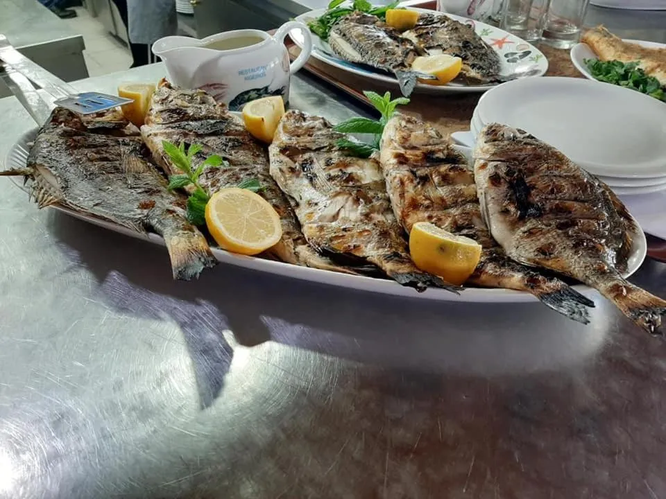 Food in Aigeiros Apartments & restaurant