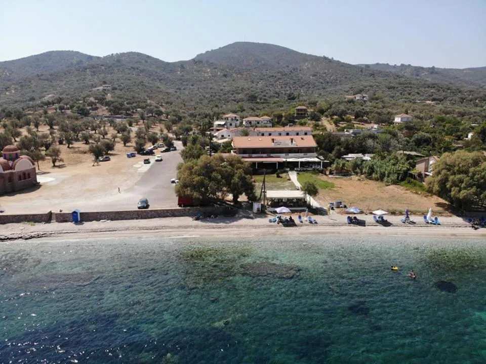 Property building in Aigeiros Apartments & restaurant