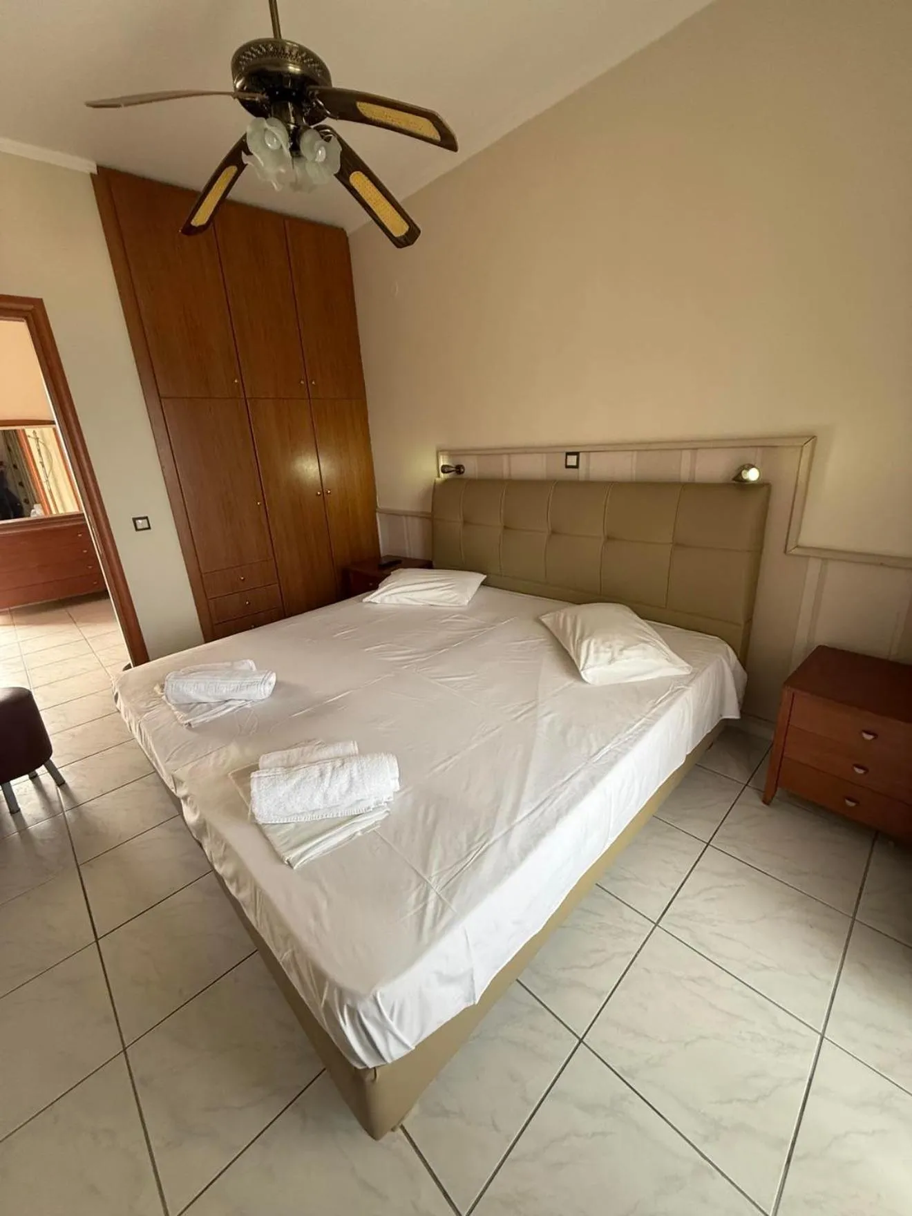 Bedroom, Bed in Aigeiros Apartments & restaurant