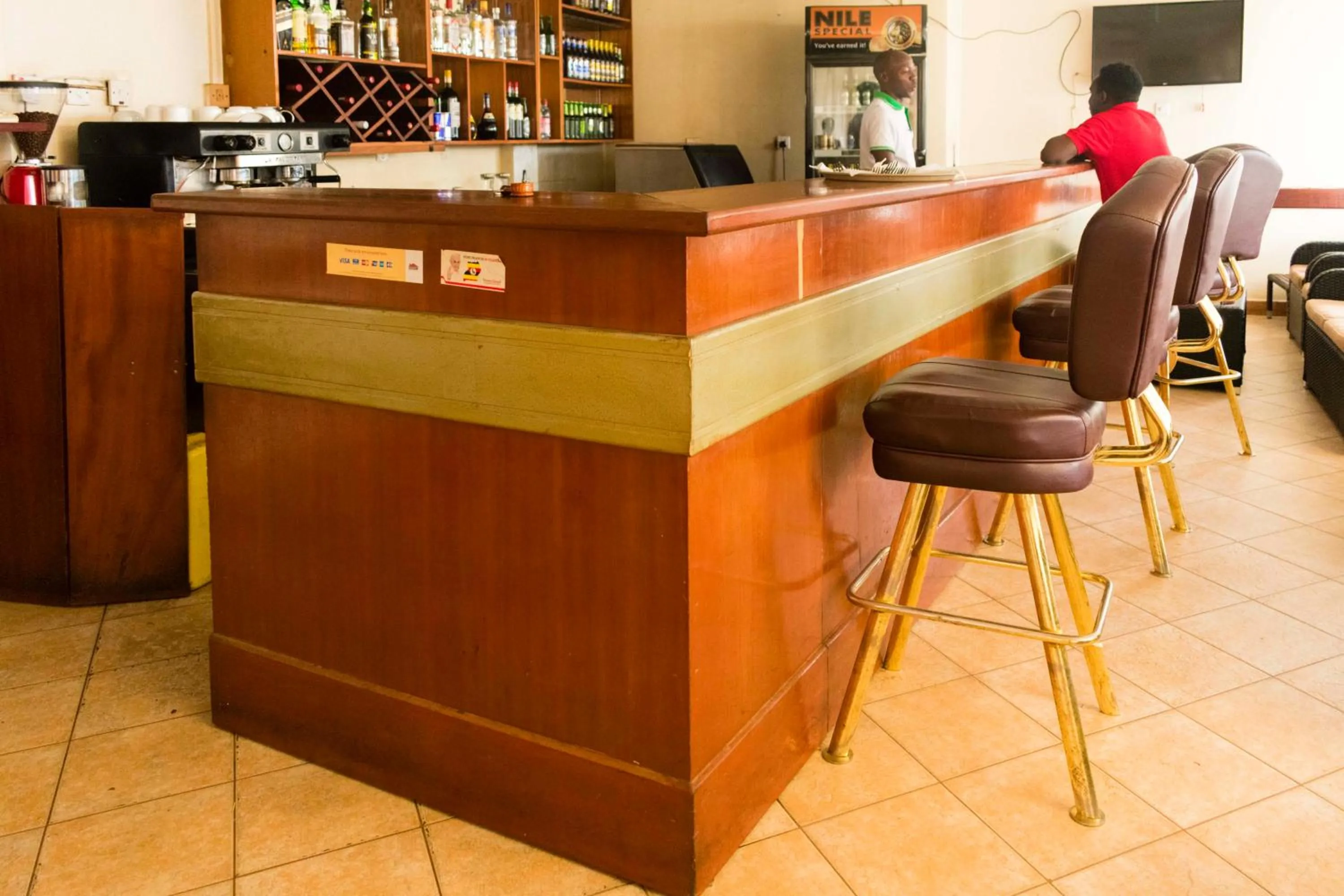 Lounge or bar in Agip Motel Mbarara