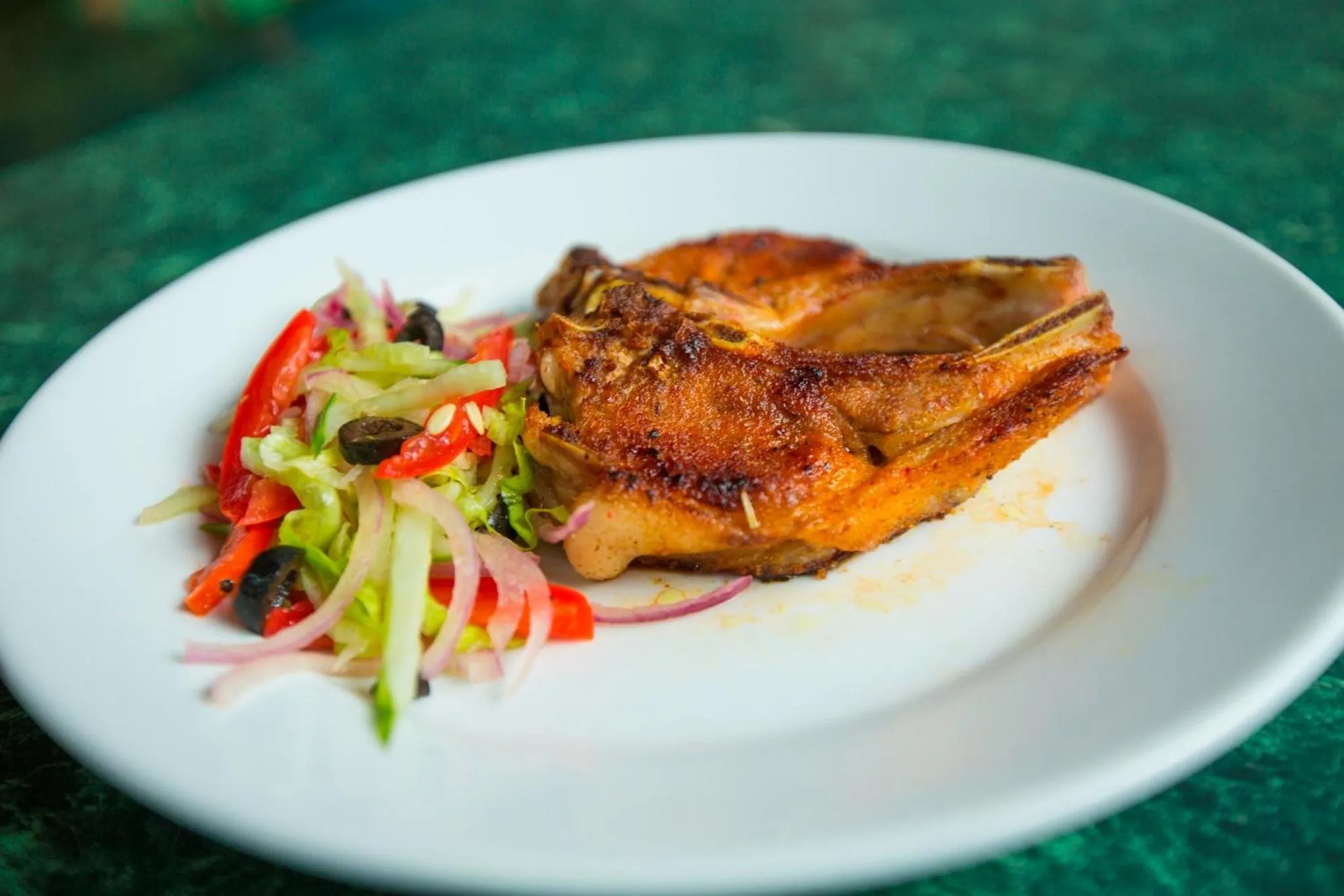 Lunch in Agip Motel Mbarara