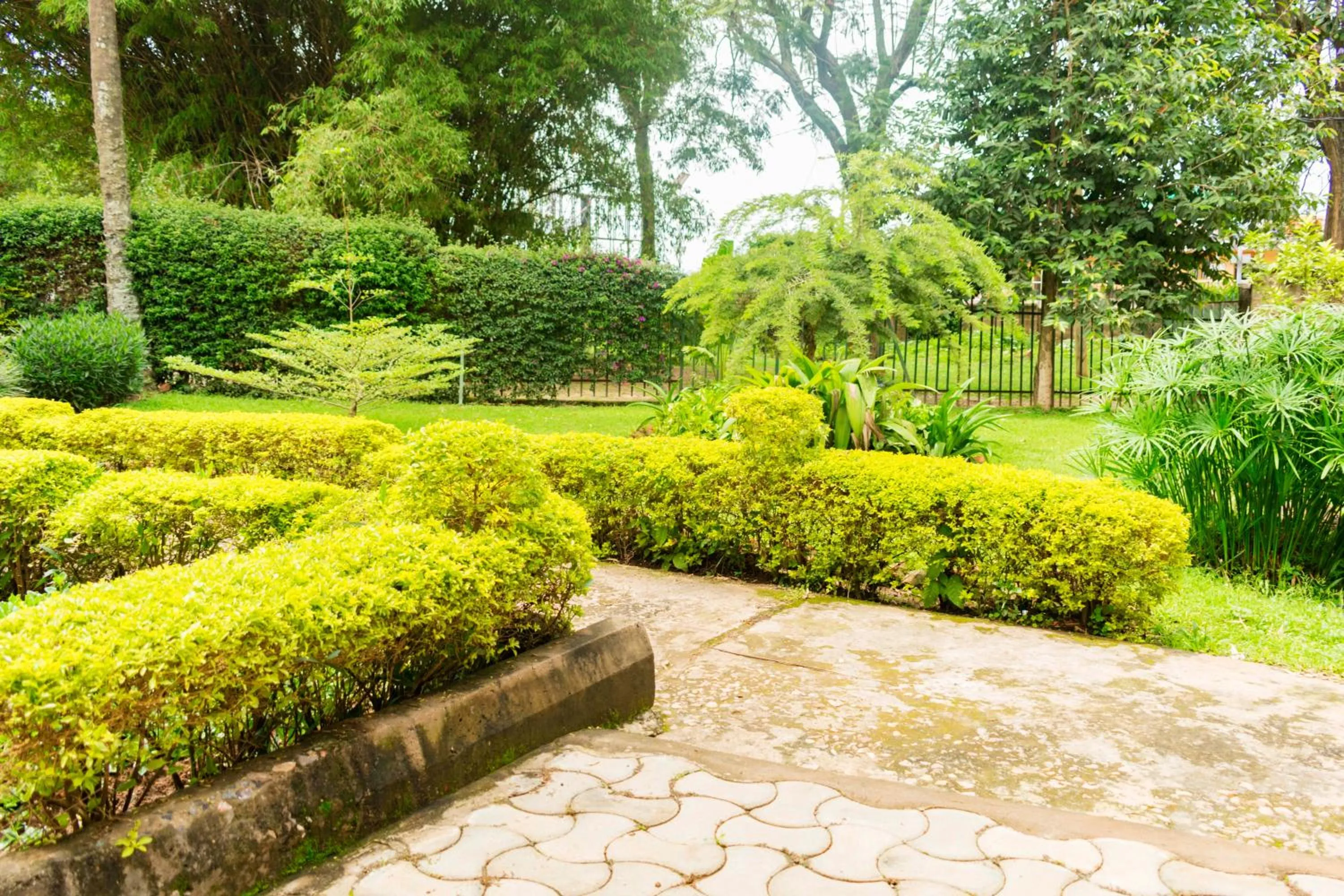 Garden in Agip Motel Mbarara