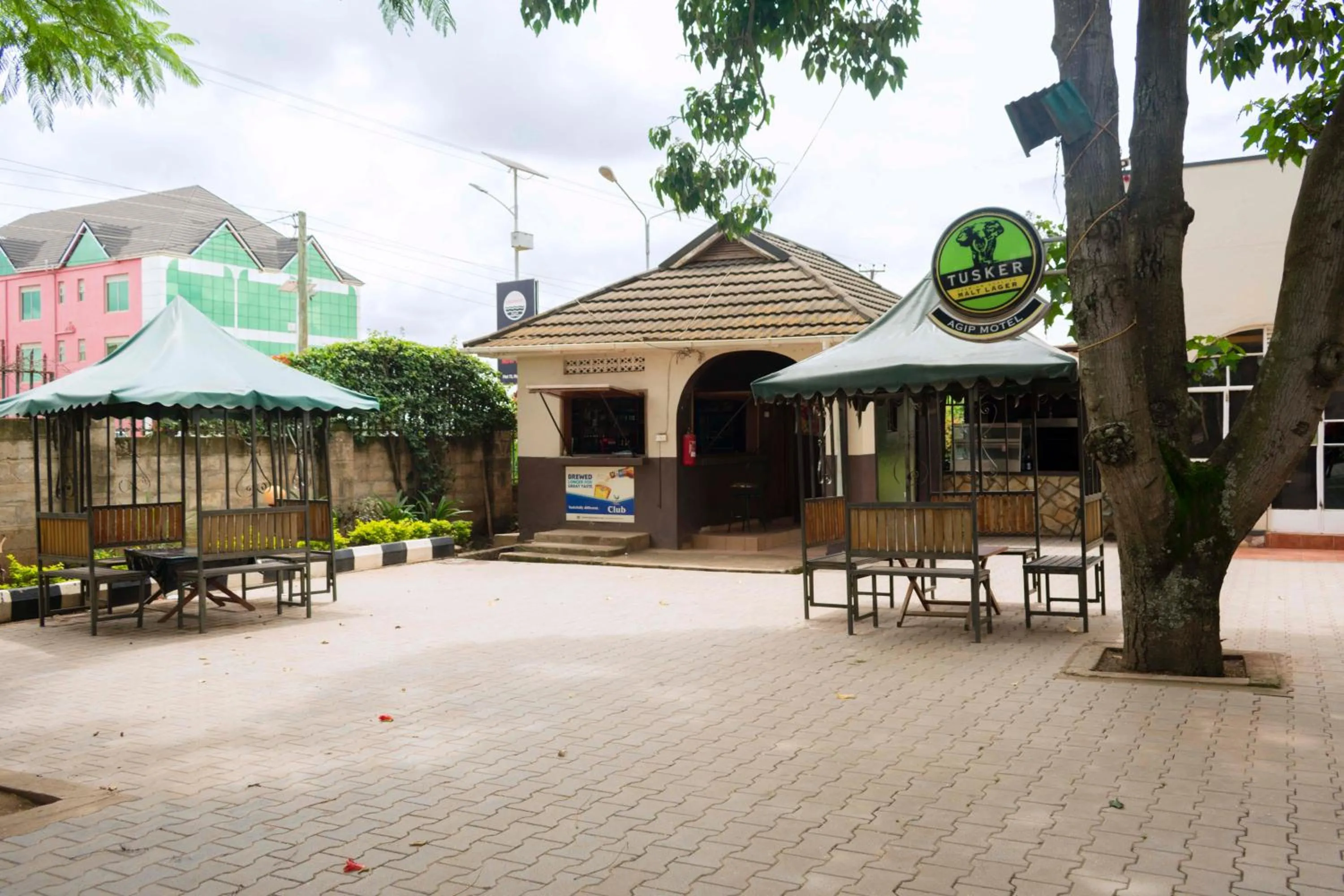 Patio in Agip Motel Mbarara