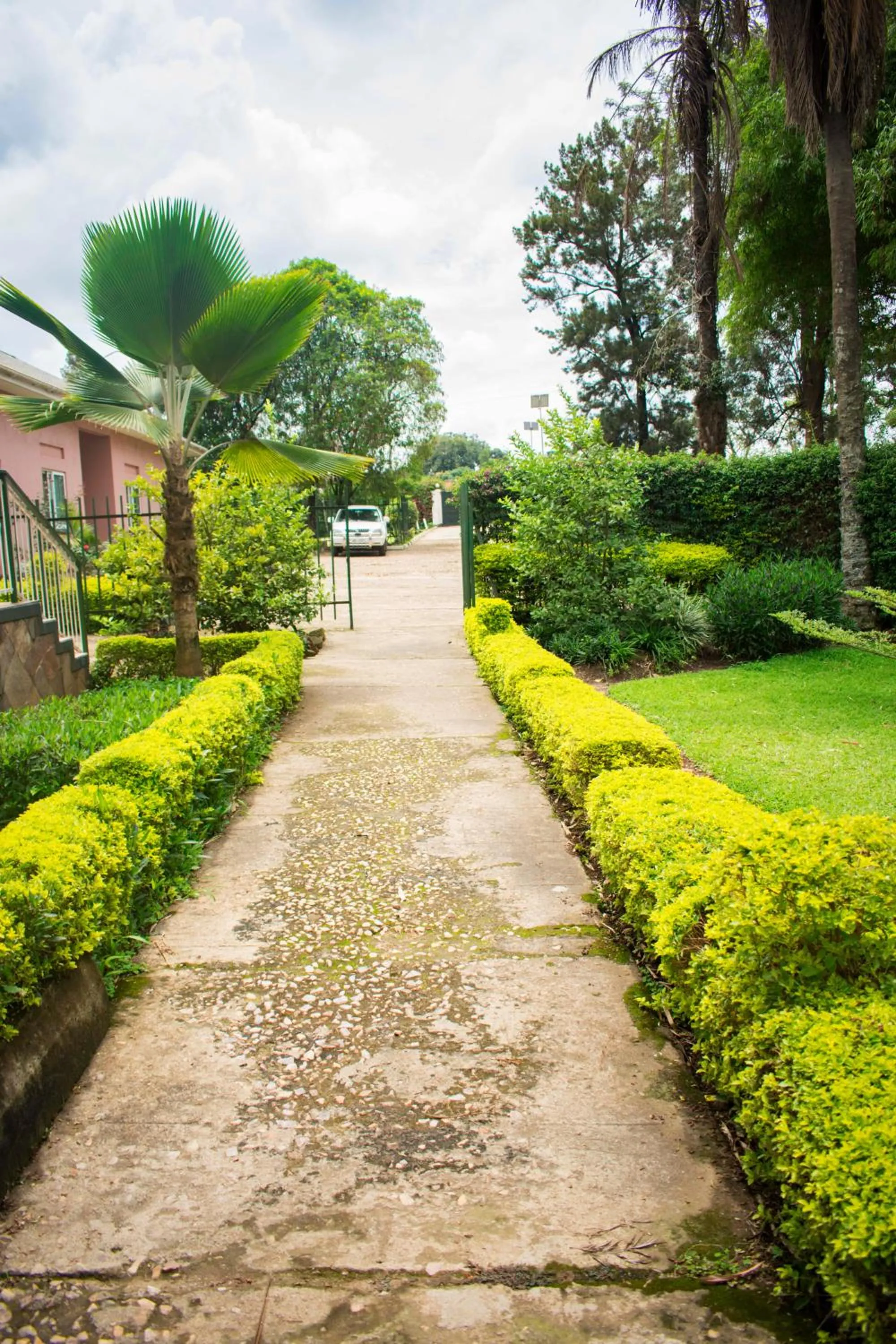 Garden in Agip Motel Mbarara
