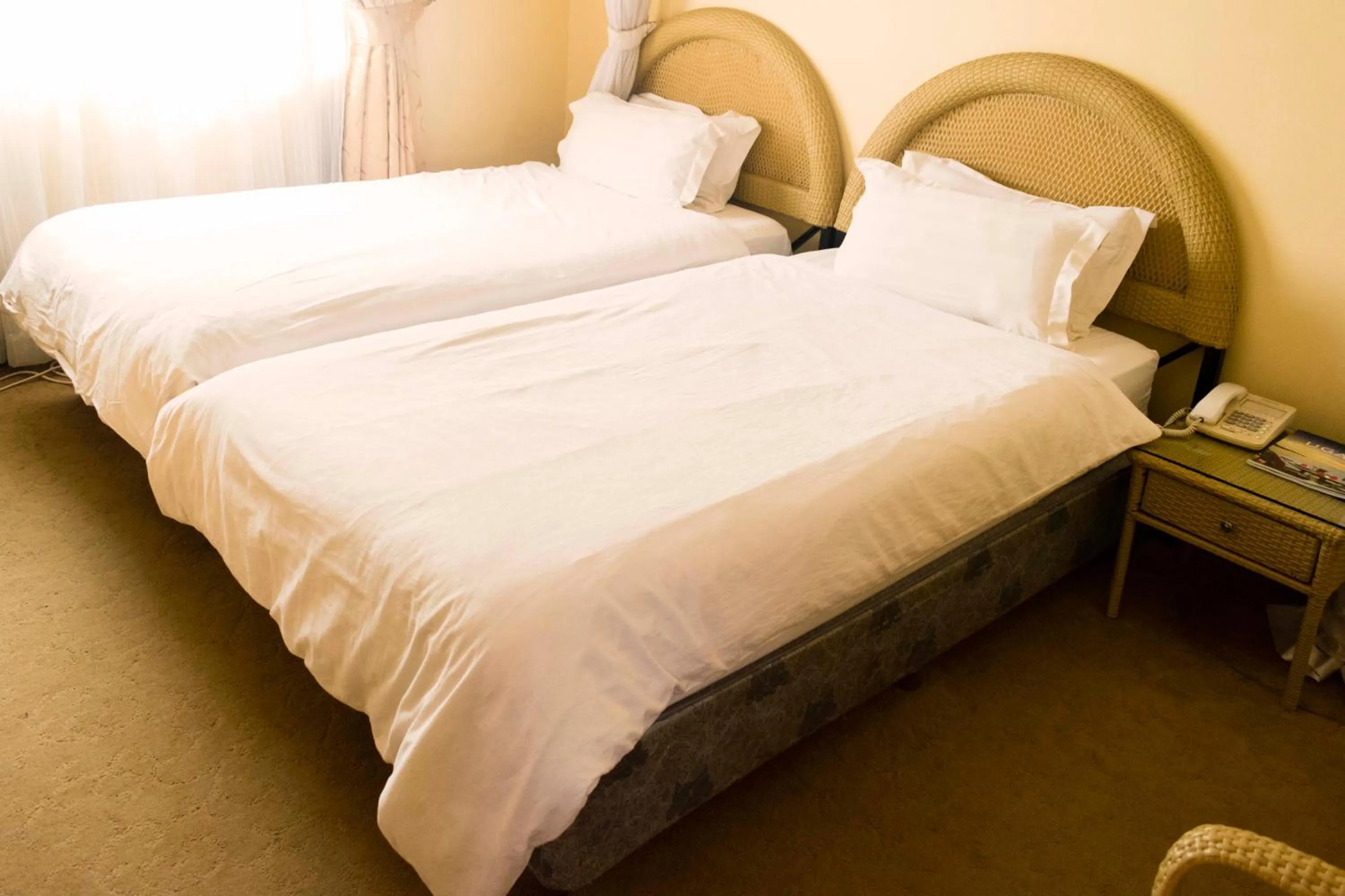 Bed in Agip Motel Mbarara