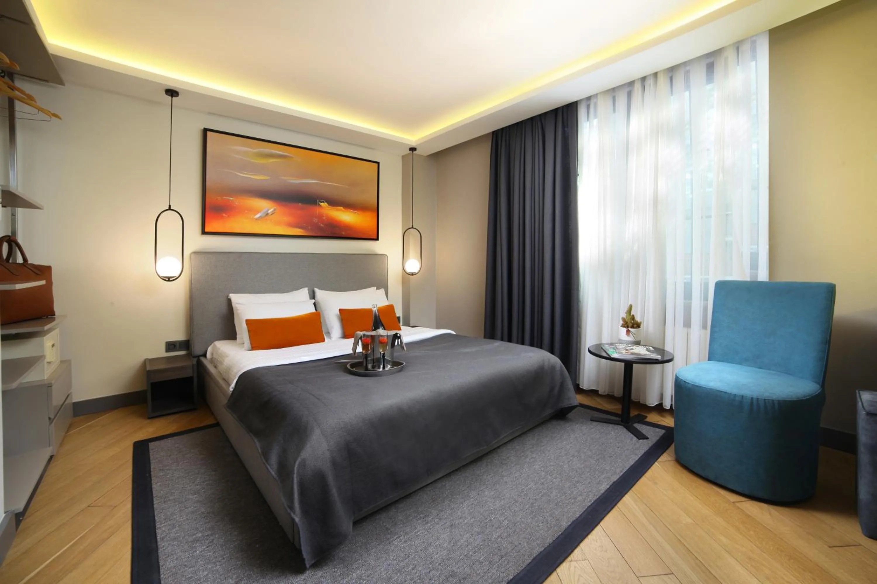 Bed in The Capital Suites
