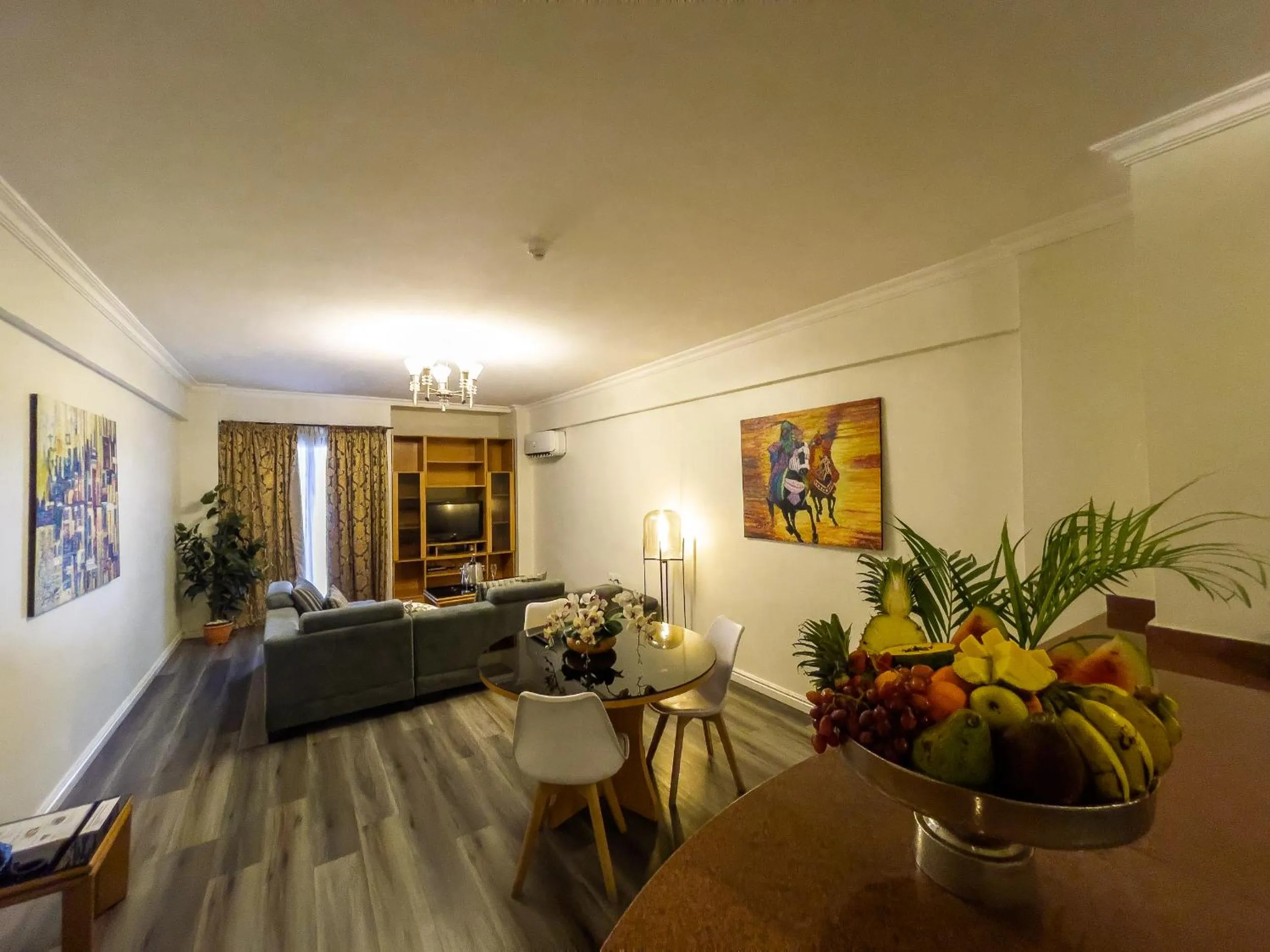 Living room in Maroko Bayshore Suites