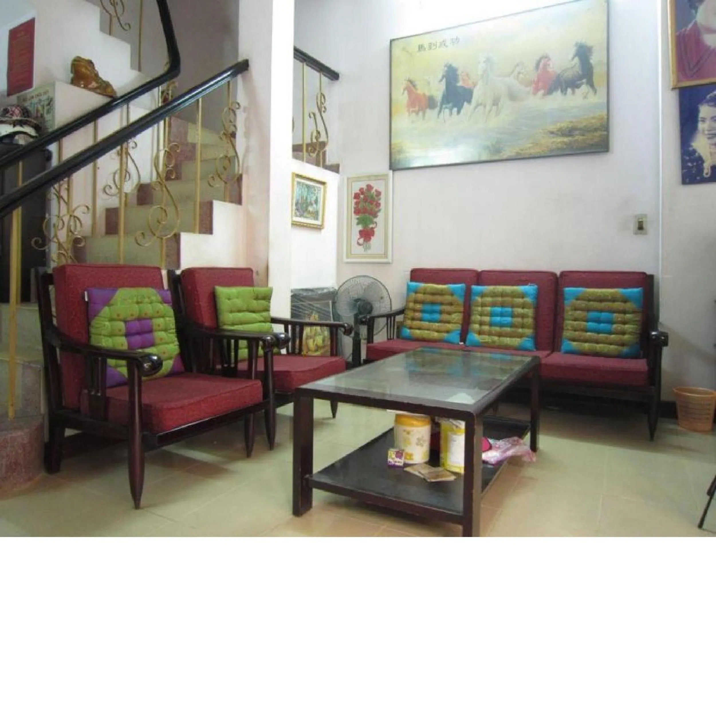 Lobby or reception in Giang Hotel