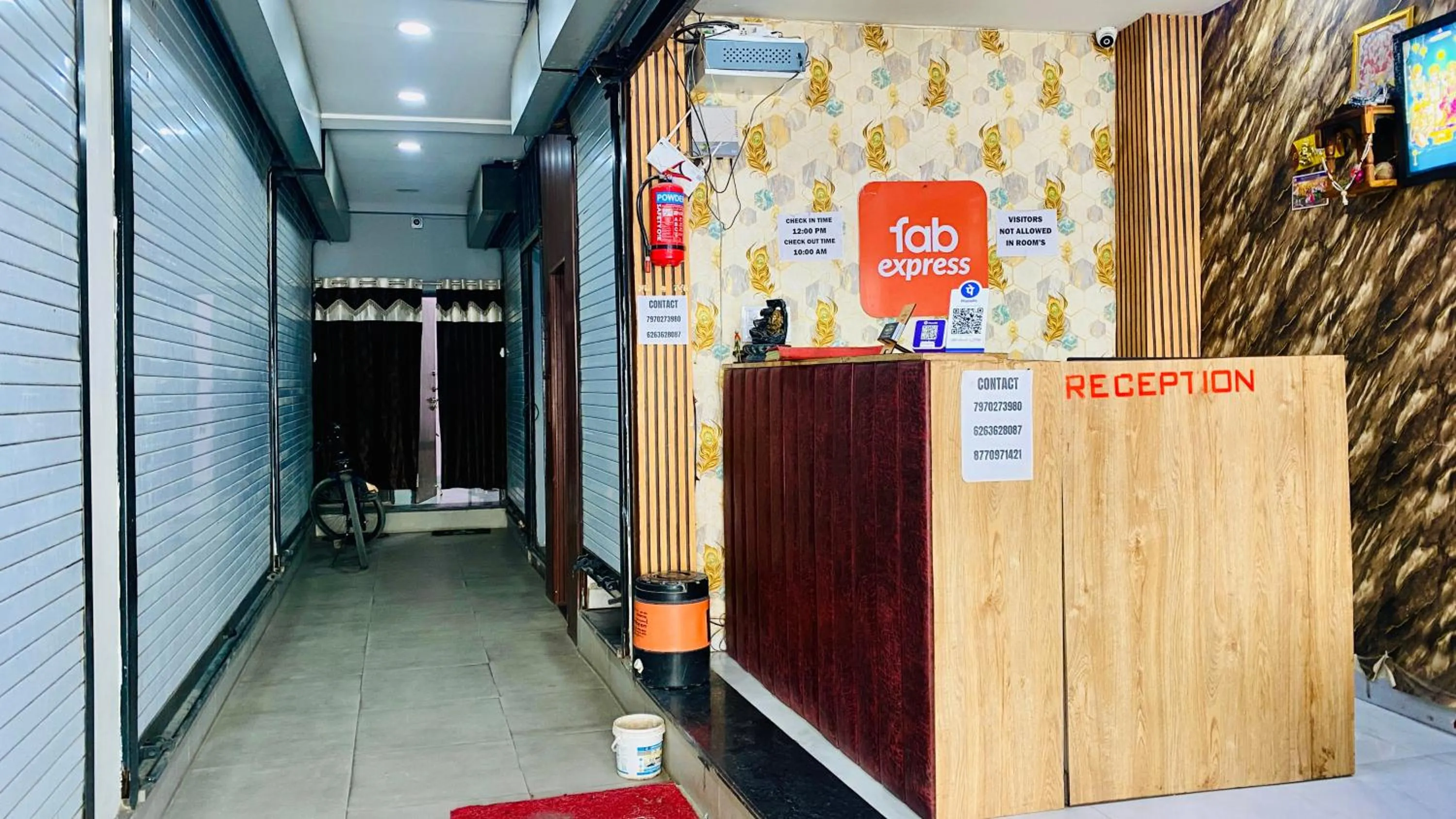 Lobby or reception in Hotel Dev Shree