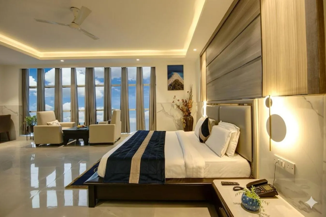 Bedroom, Bed in Hotel DELHI 37 by STAR GROUP