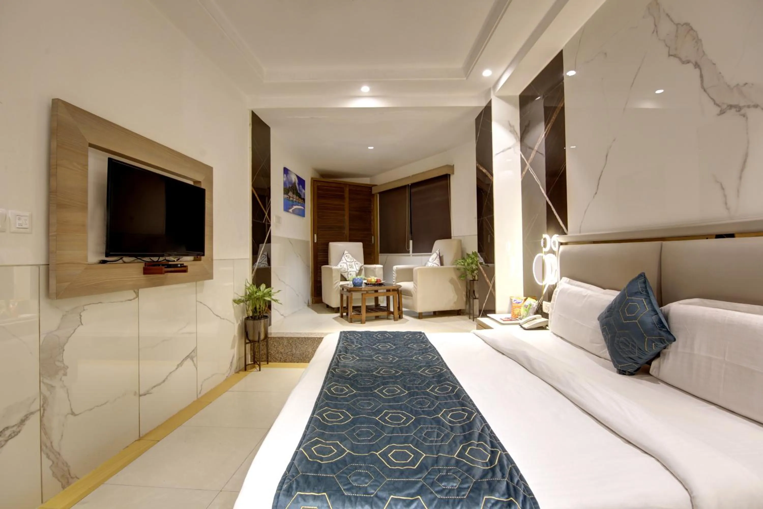 Bed in Hotel DELHI 37 by STAR GROUP