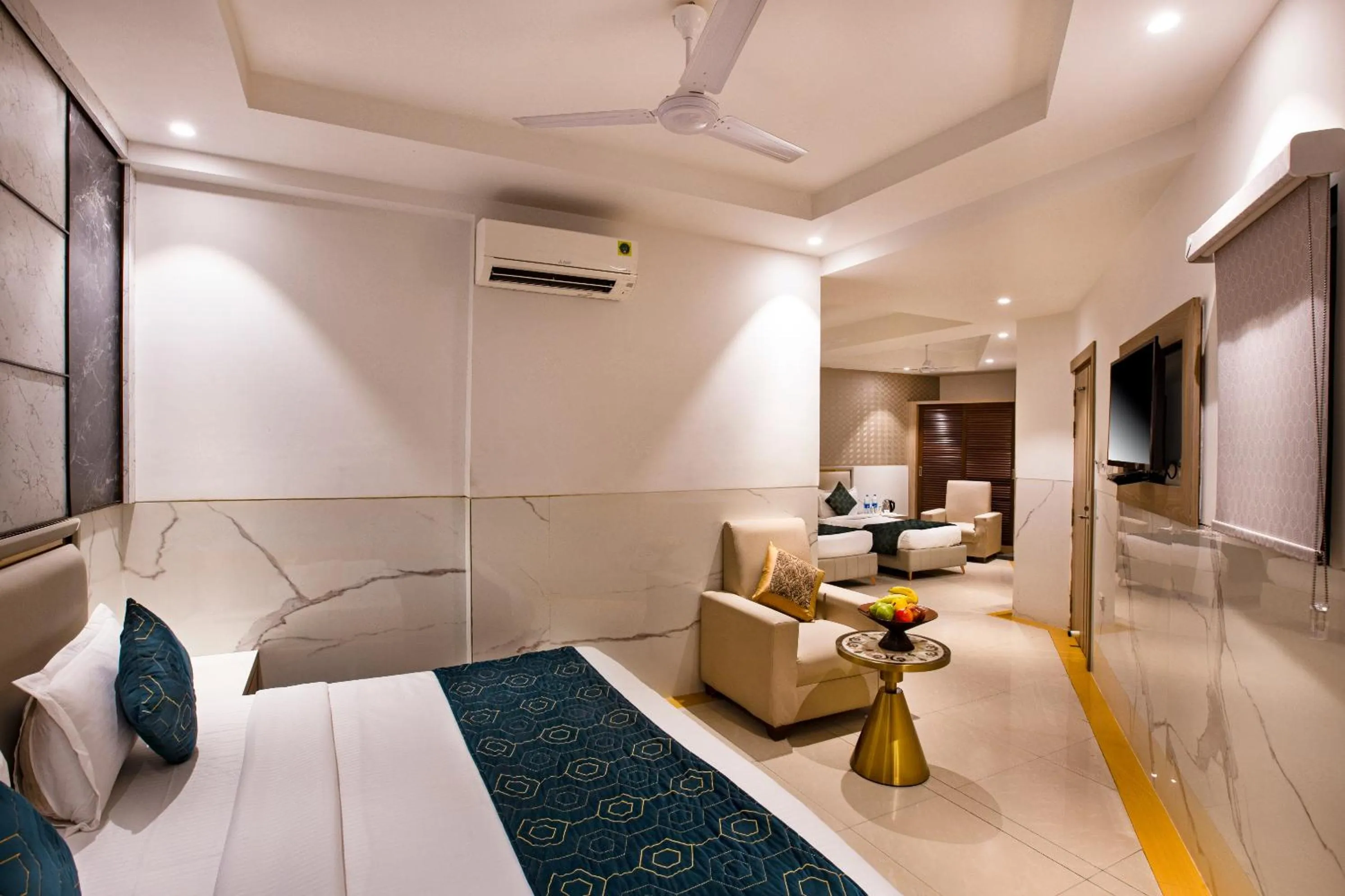 Photo of the whole room, Bed in Hotel DELHI 37 by STAR GROUP