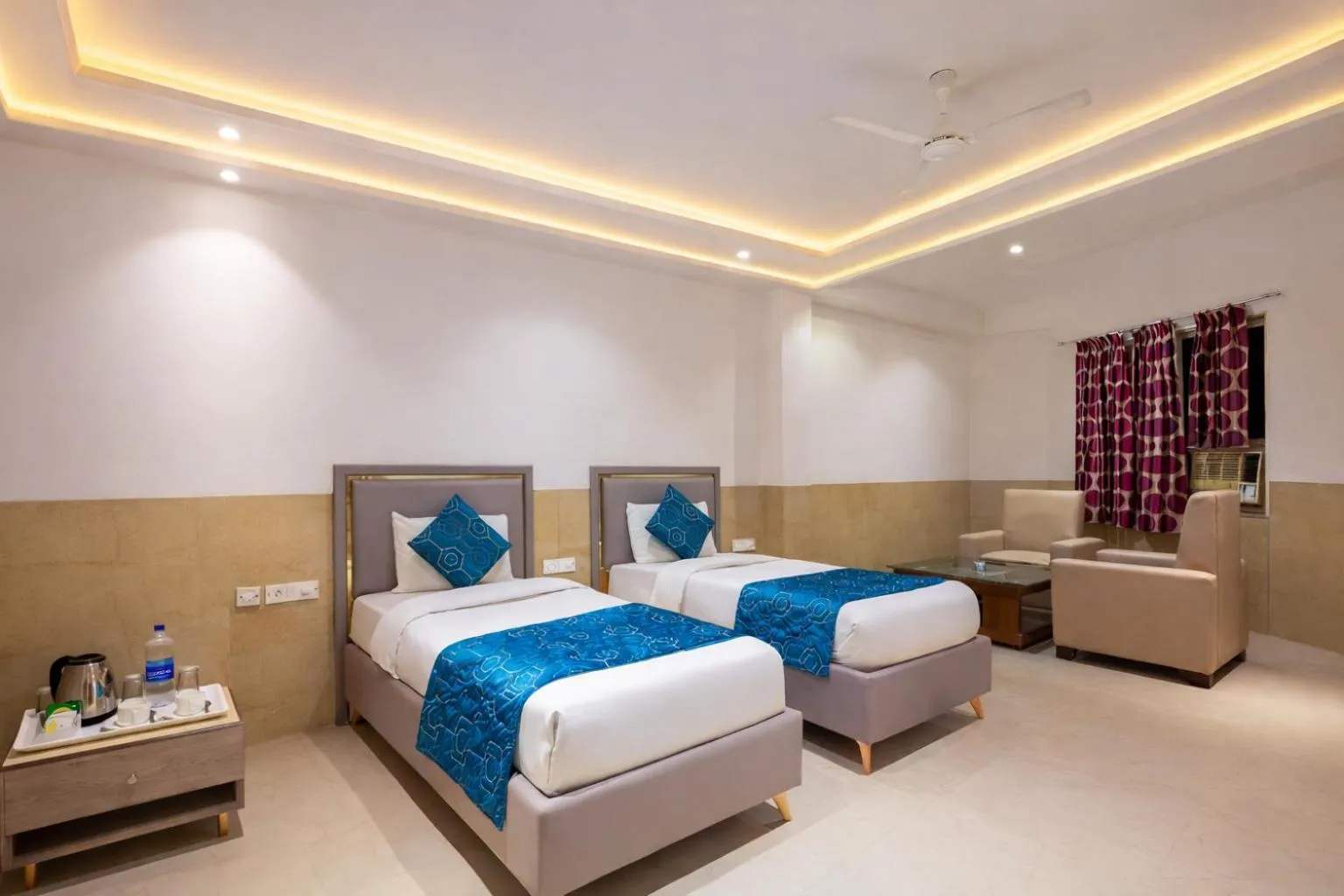 Photo of the whole room, Bed in Hotel DELHI 37 by STAR GROUP