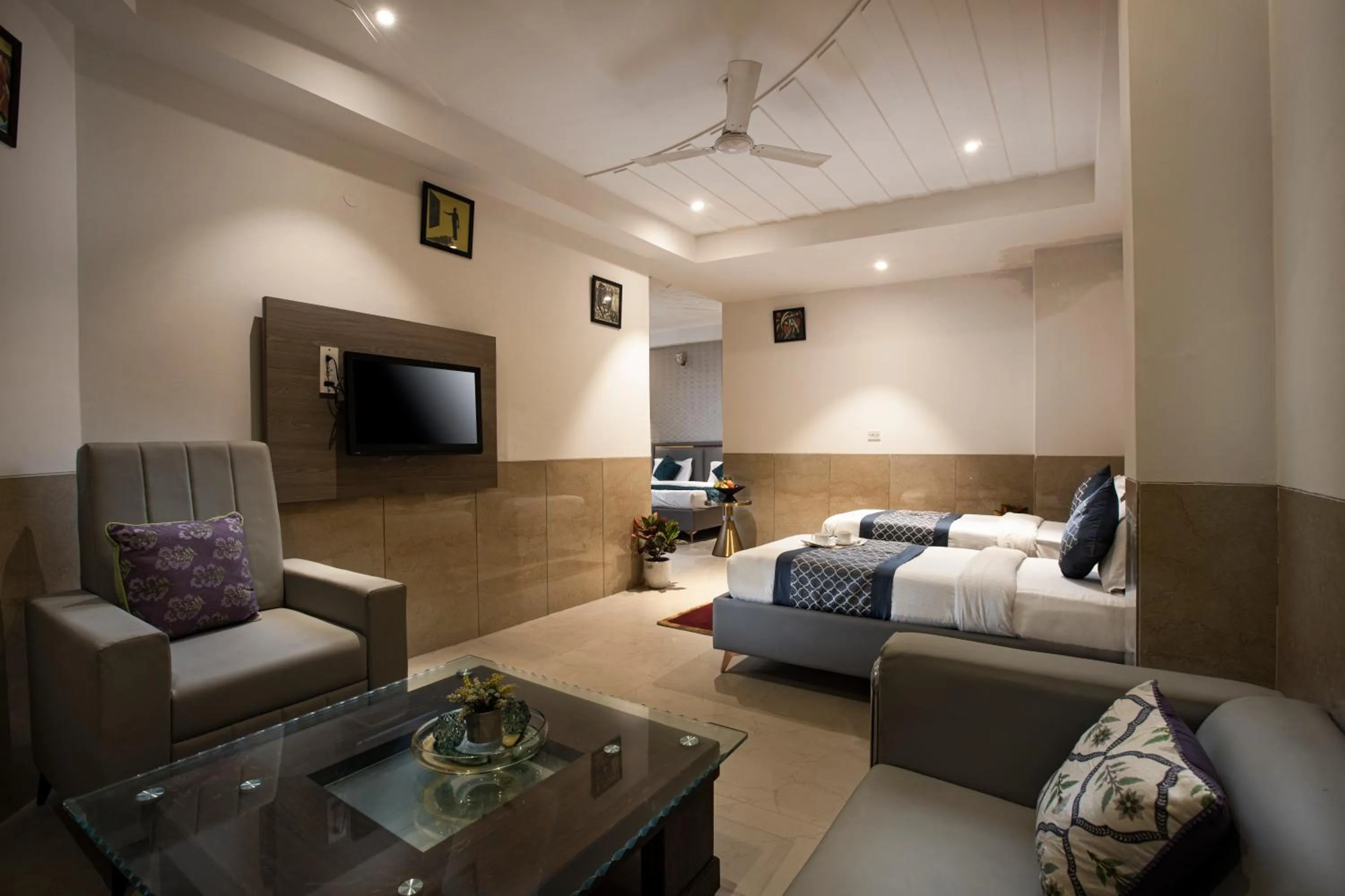 Photo of the whole room, Bed in Hotel DELHI 37 by STAR GROUP