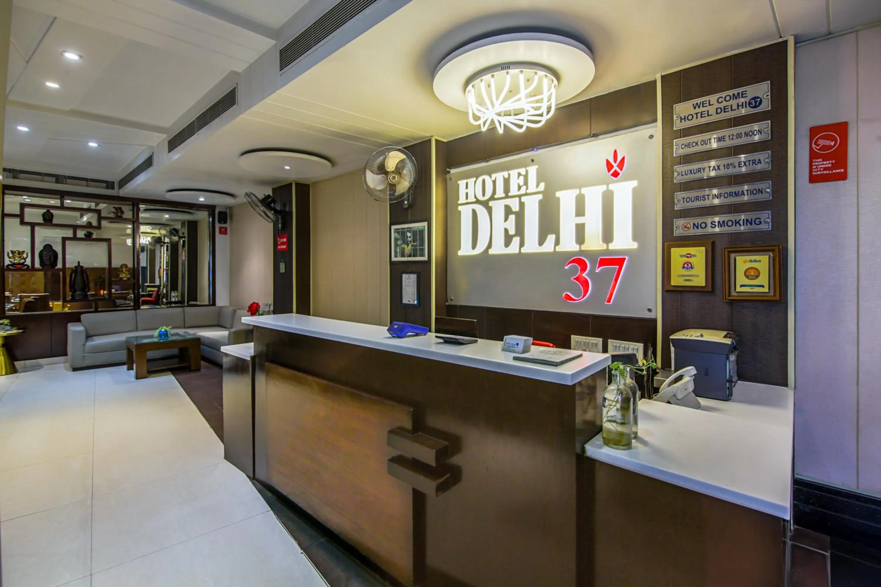 Lobby or reception in Hotel DELHI 37 by STAR GROUP