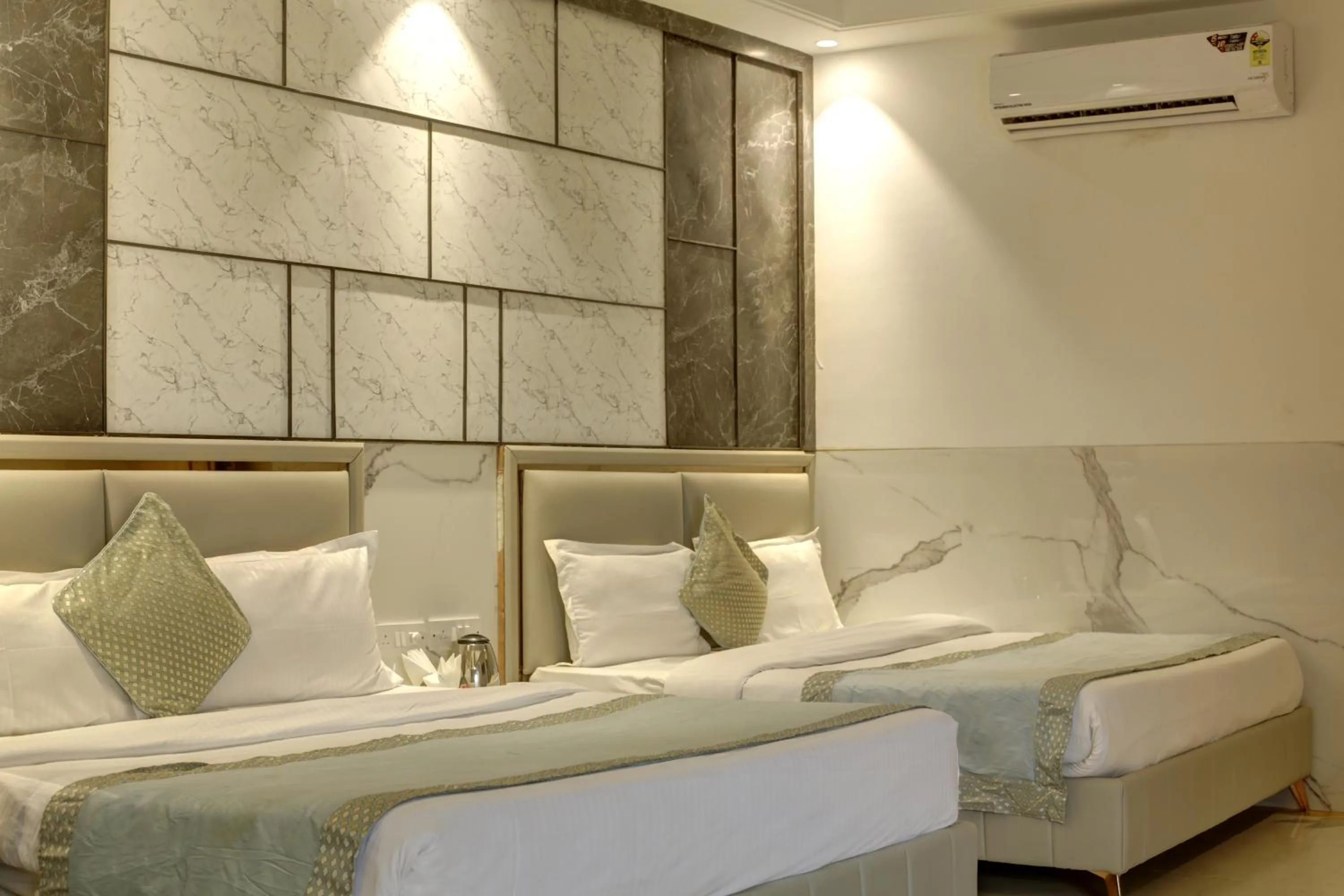 Photo of the whole room, Bed in Hotel DELHI 37 by STAR GROUP