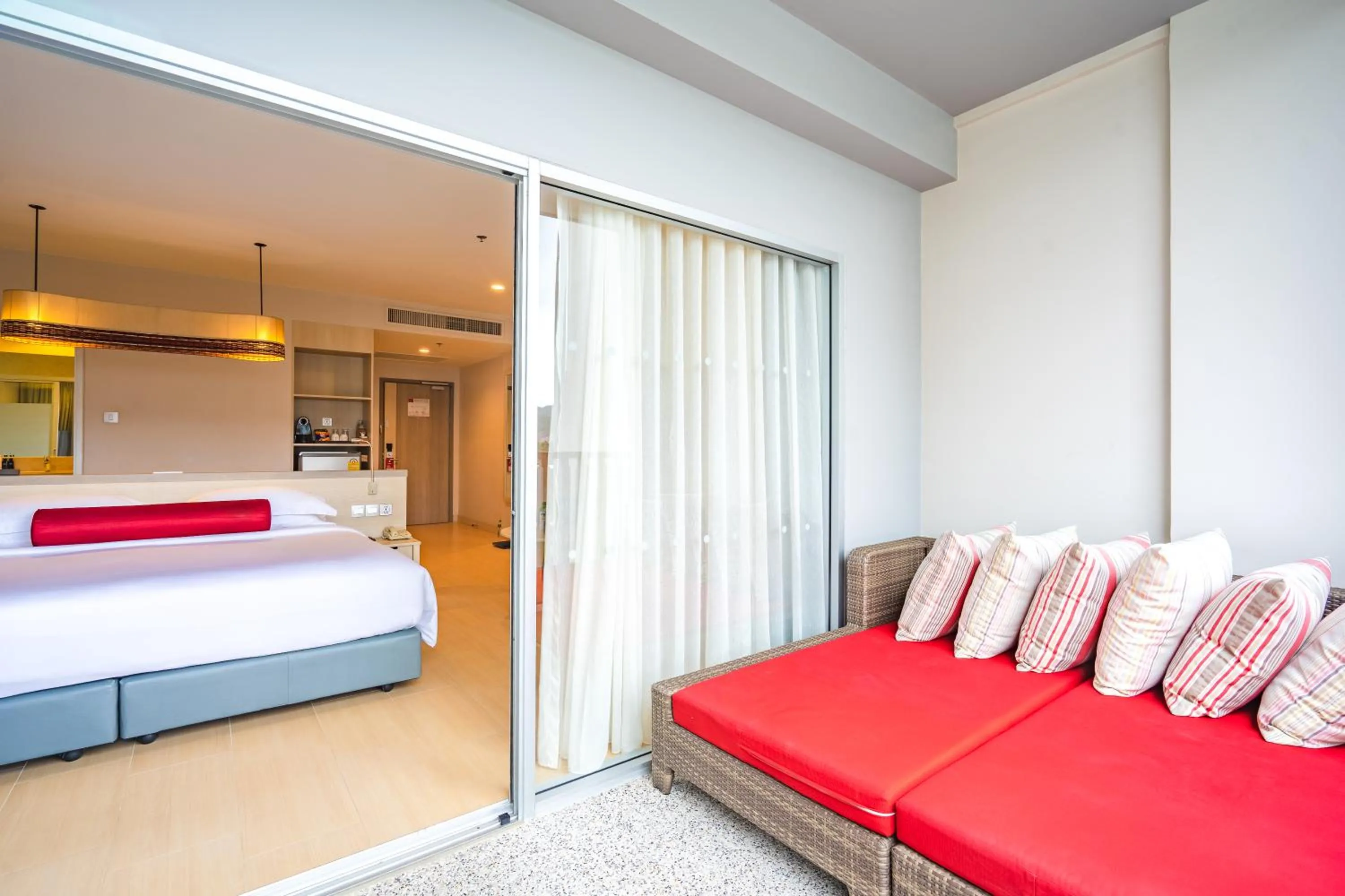 Bedroom, Bed in Ramada by Wyndham Phuket Deevana