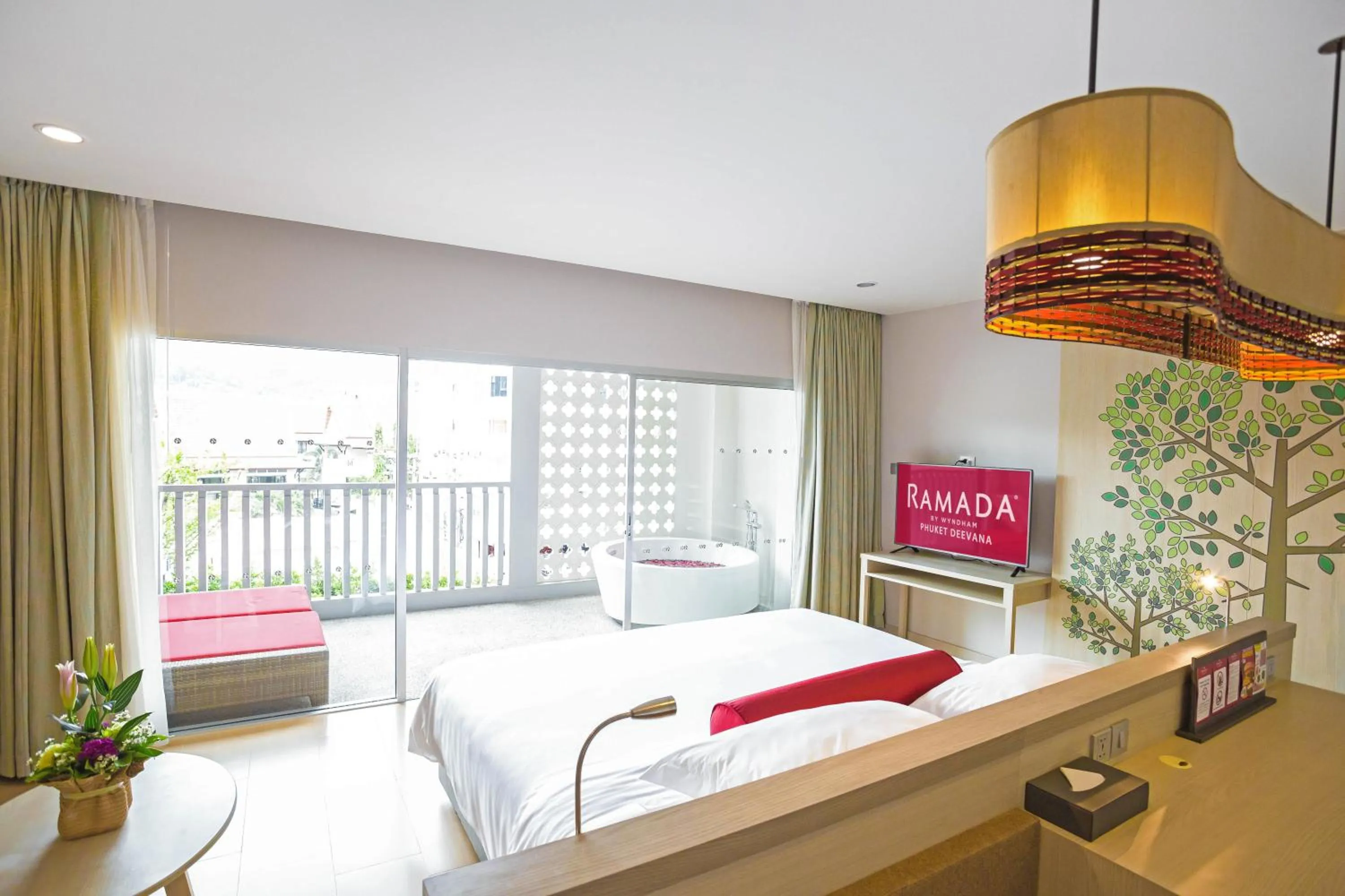 Bed in Ramada by Wyndham Phuket Deevana