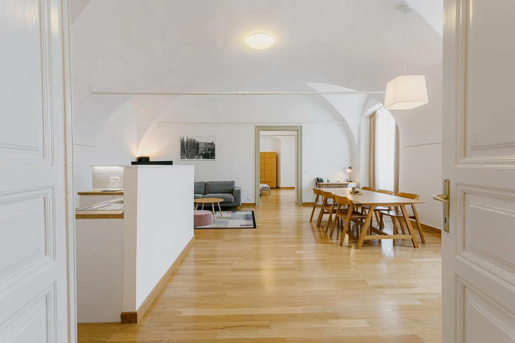 Living room in Hotel Benedict