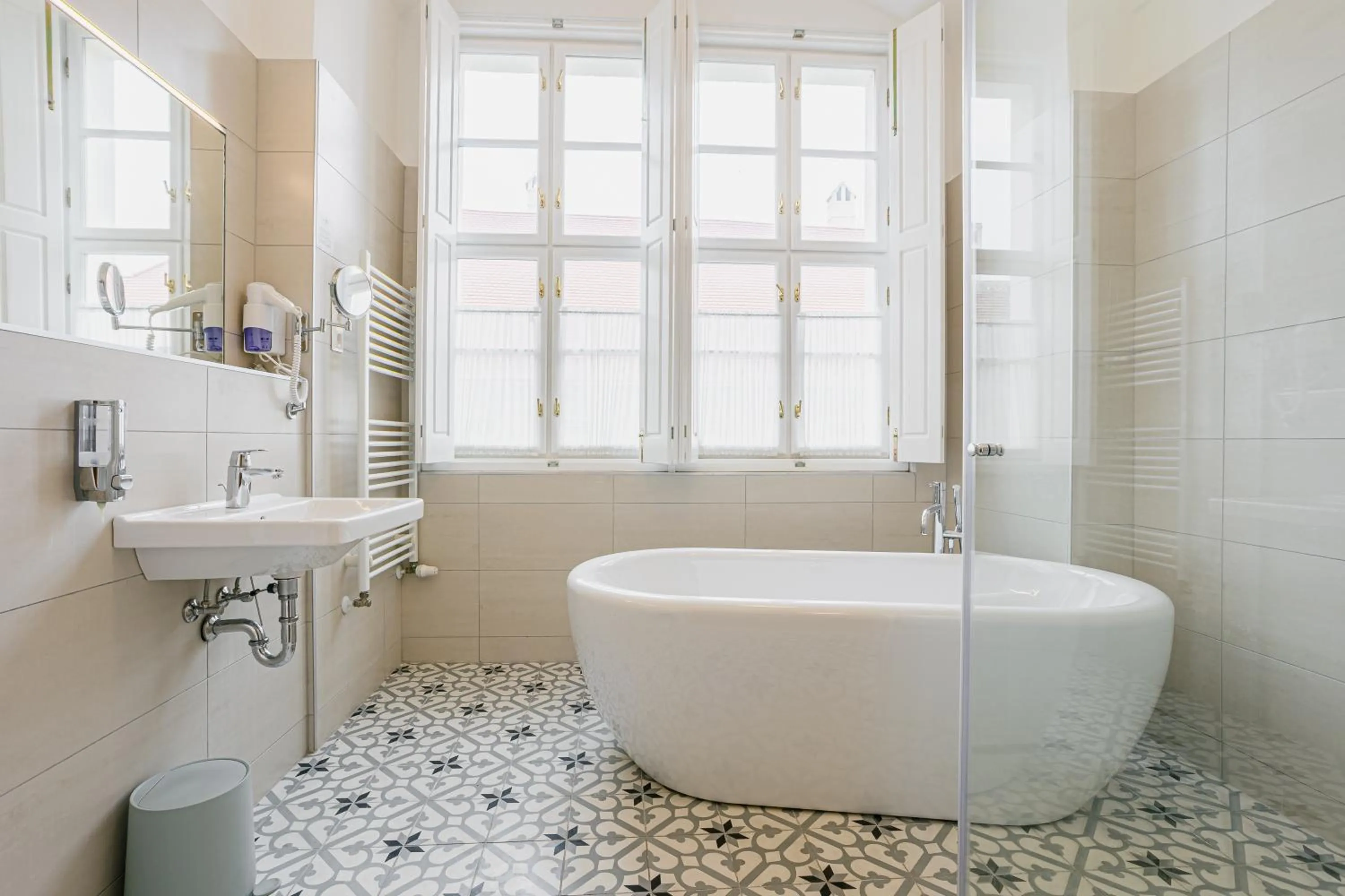Bathroom in Hotel Benedict