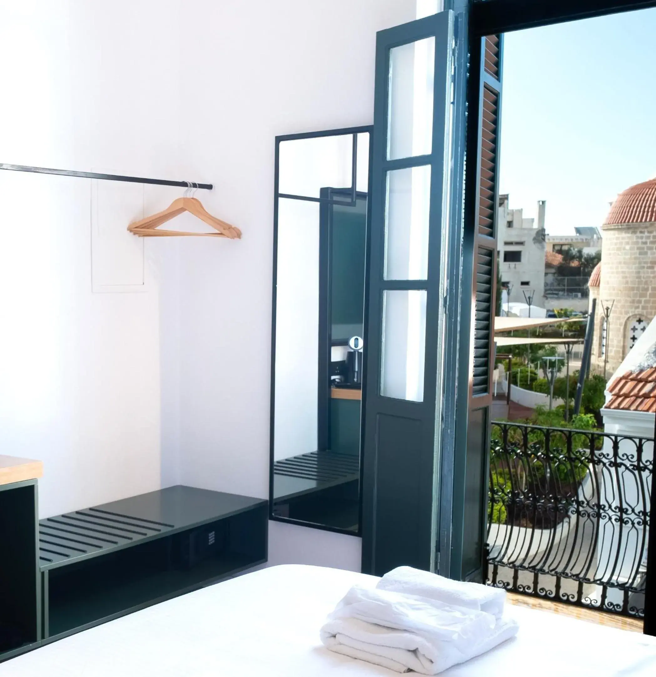 Deluxe Double Room with Balcony in Kentrikon 1924 Boutique Hotel, Old Town Deluxe Double Room with Balcony in Kentrikon 1924 Boutique Hotel, Old Town