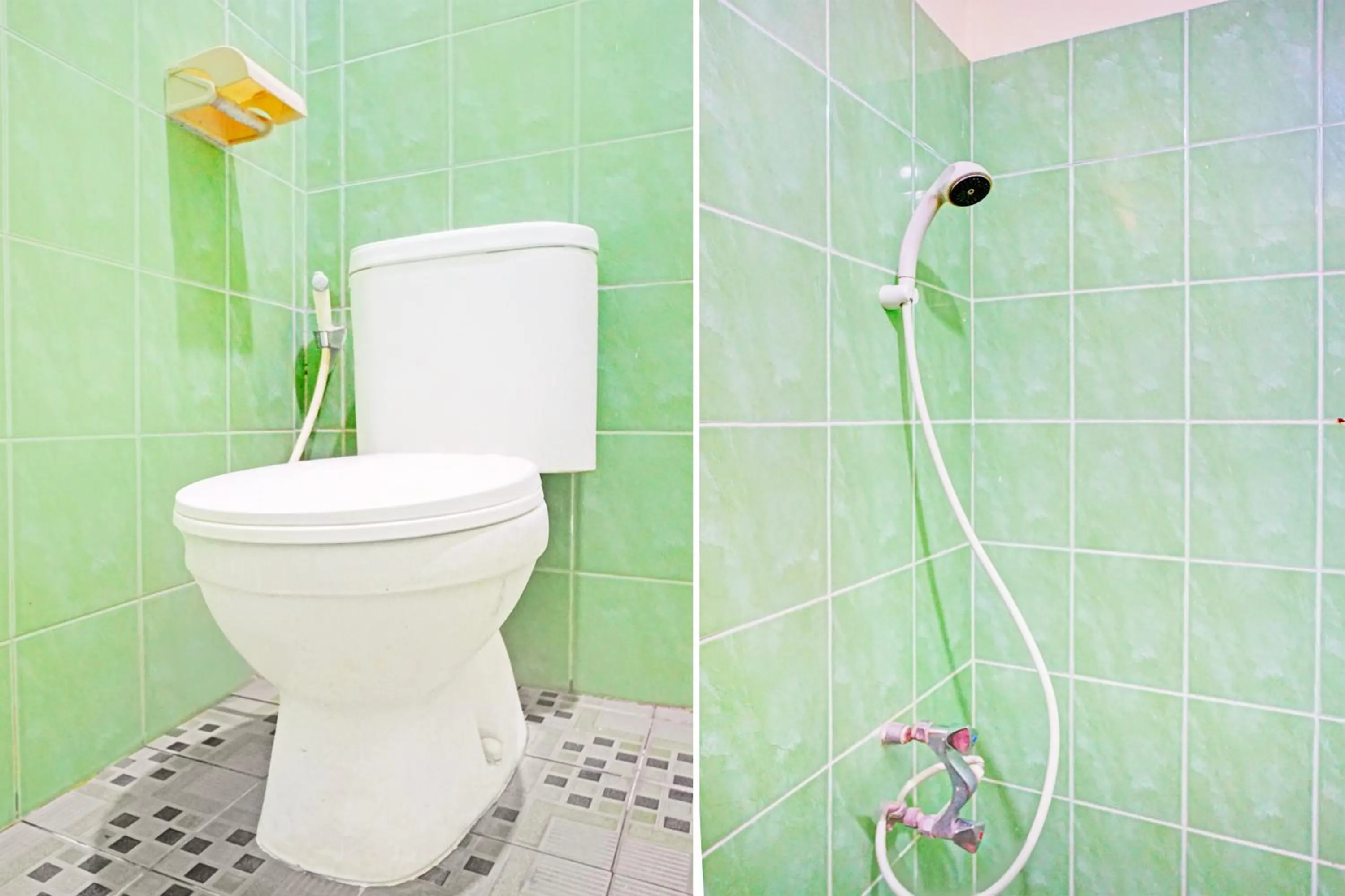 Bathroom in Hotel O Skyview Near Universitas Sumatra Utara ( USU ) Formerly Juma Ciger