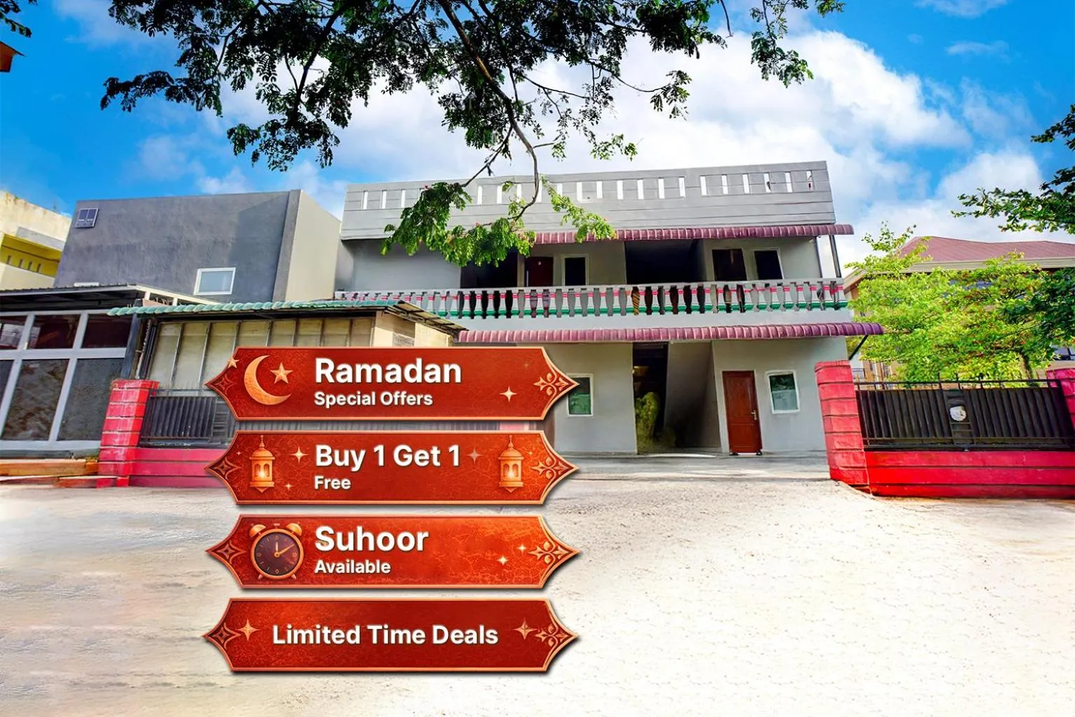 Property building in Hotel O Skyview Near Universitas Sumatra Utara ( USU ) Formerly Juma Ciger