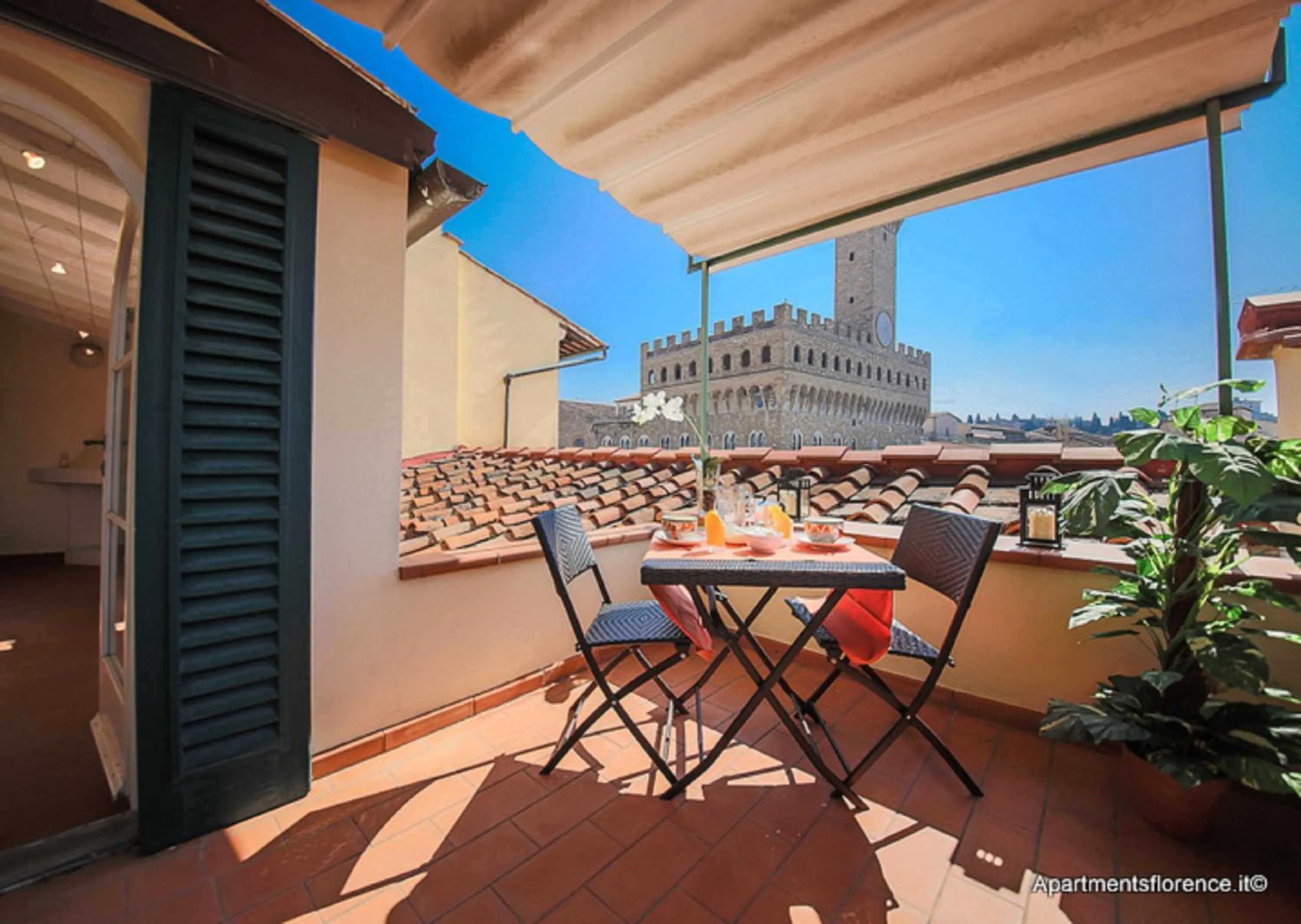 Apartments Florence Piazza Signoria Terrace