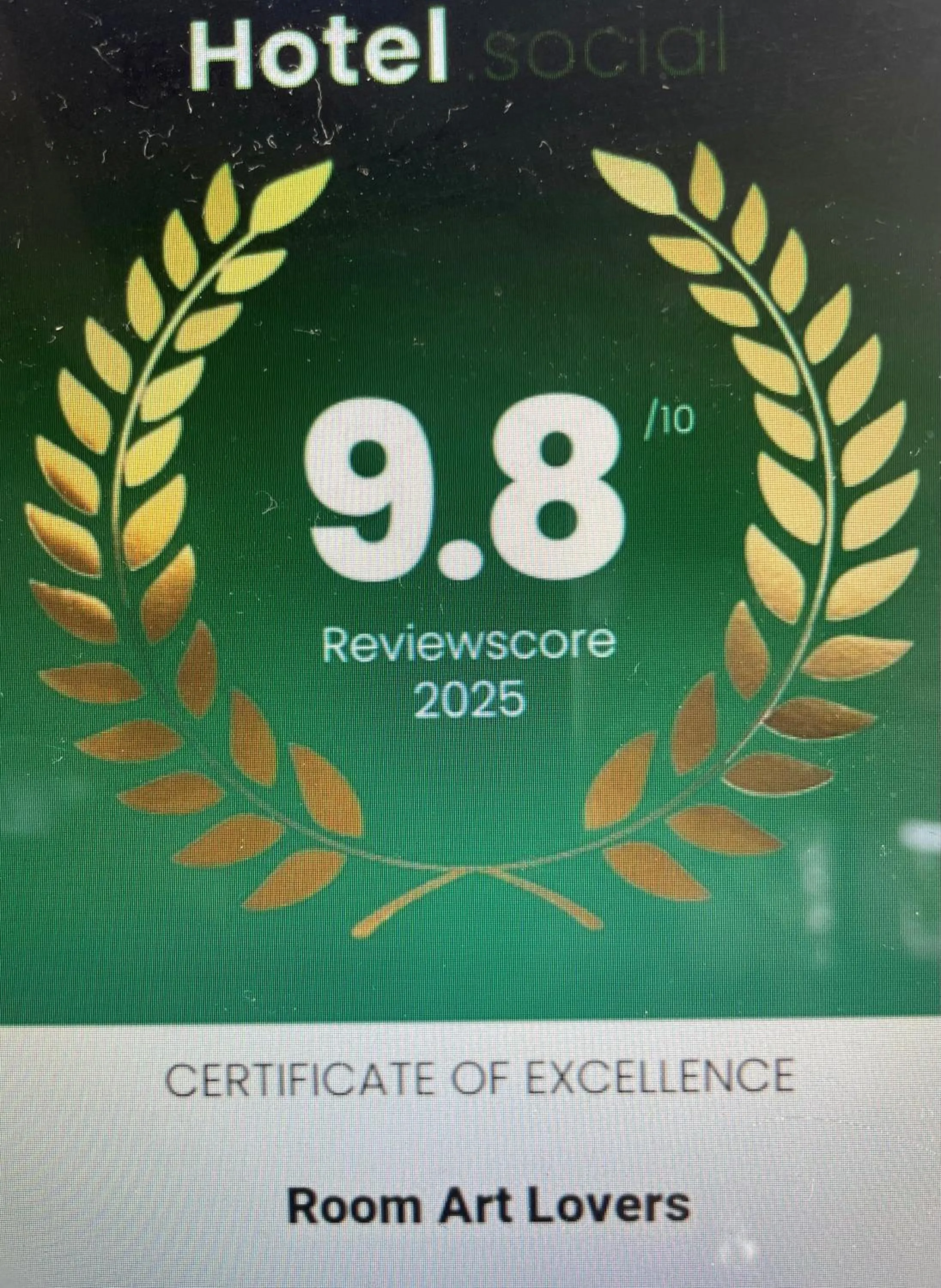 Certificate/Award in Room Art Lovers