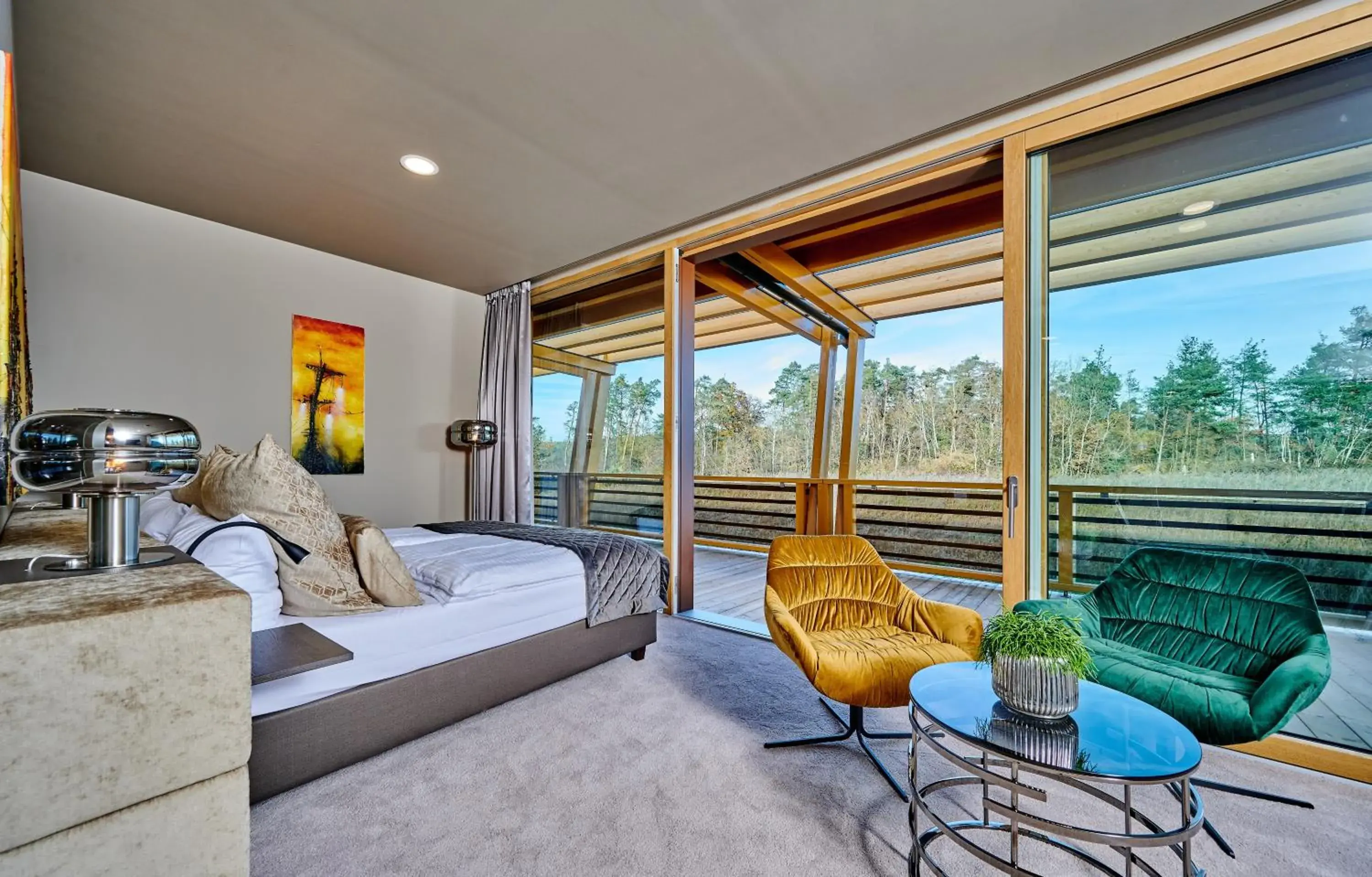 Junior Suite with Balcony - single occupancy in Der Birkenhof Spa & Genuss Resort Junior Suite with Balcony - single occupancy in Der Birkenhof Spa & Genuss Resort