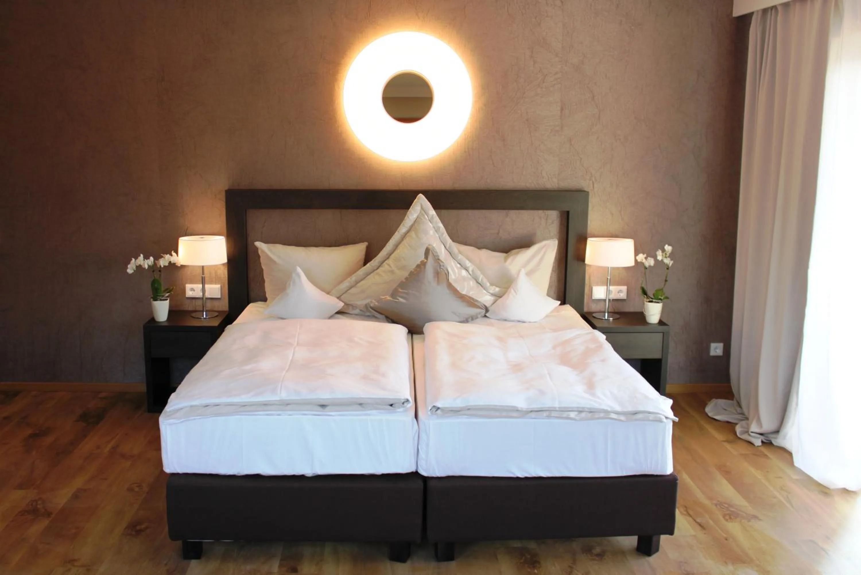 Photo of the whole room, Bed in Der Birkenhof Spa & Genuss Resort