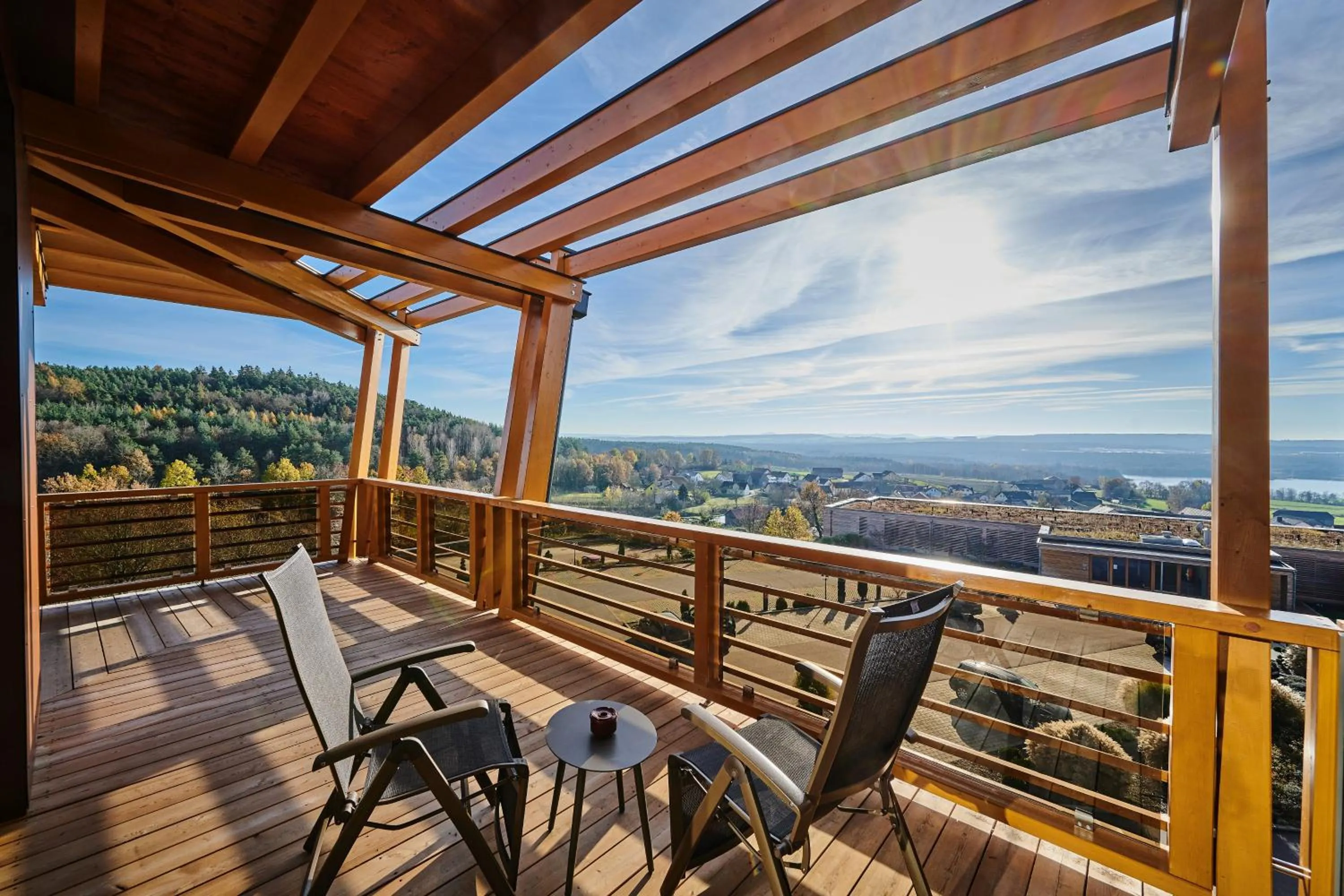 Balcony/Terrace in Der Birkenhof Spa & Genuss Resort