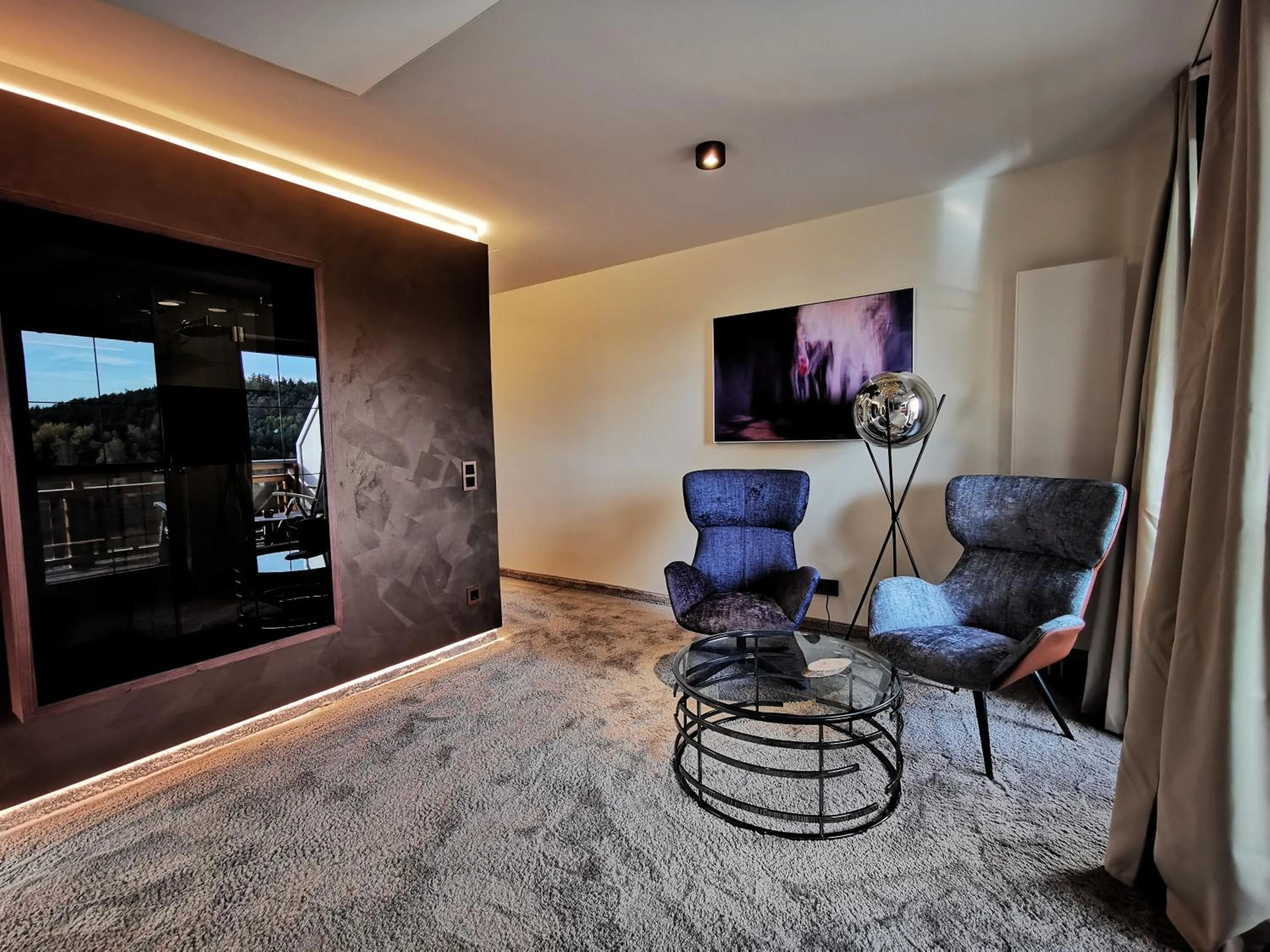 Living room in Der Birkenhof Spa & Genuss Resort